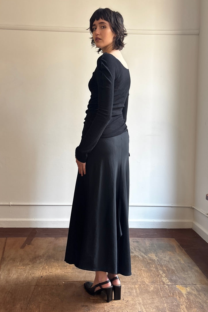 YOHJI YAMAMTO A/W 2006 ASYM SKIRT
