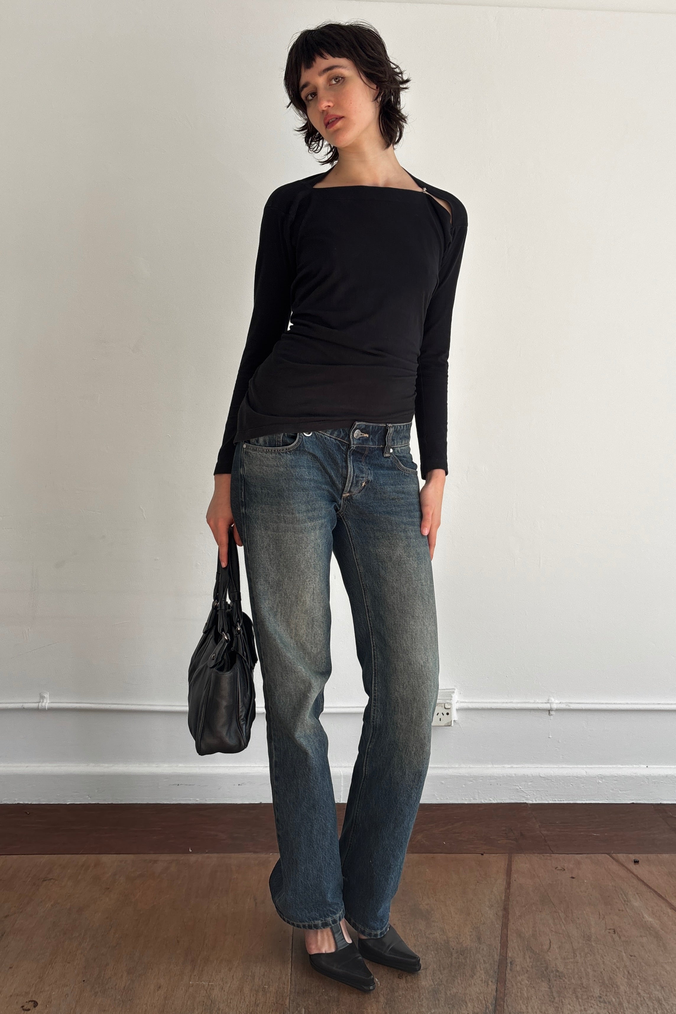 VIVIENNE WESTWOOD ANGLOMANIA RE-WORKED ASYMMETRICAL TOP