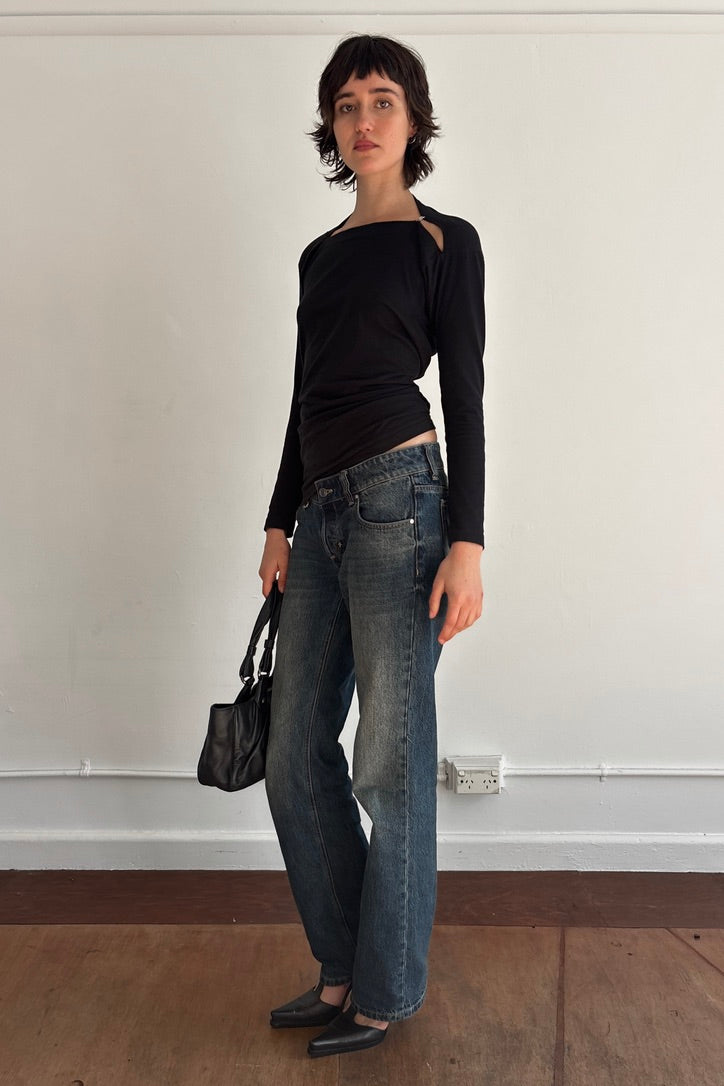 VIVIENNE WESTWOOD ANGLOMANIA RE-WORKED ASYMMETRICAL TOP