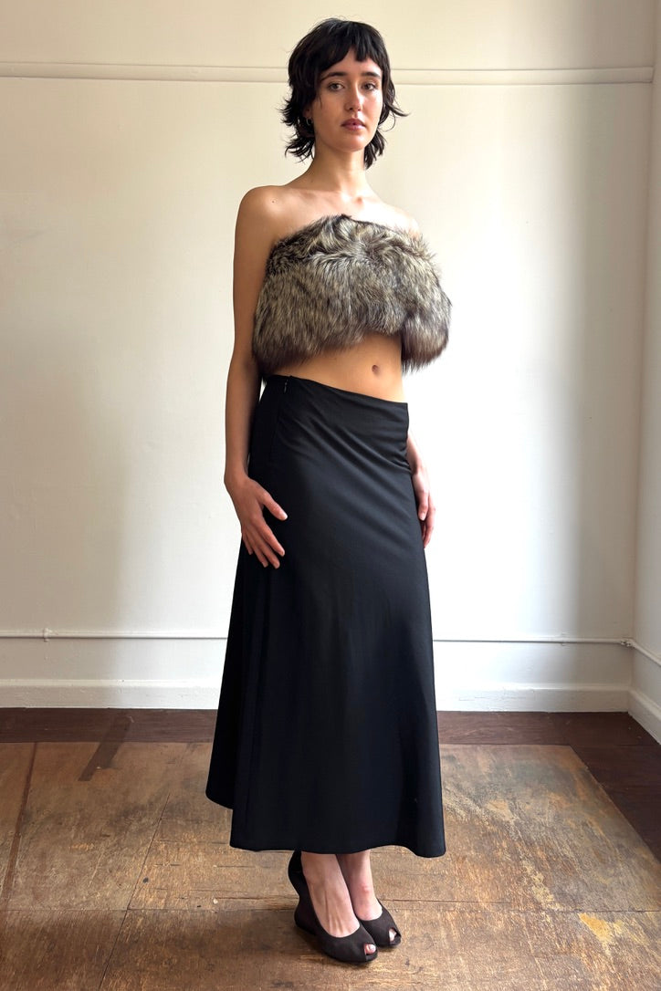 YOHJI YAMAMOTO S/S 2005 LOW RISE  SKIRT
