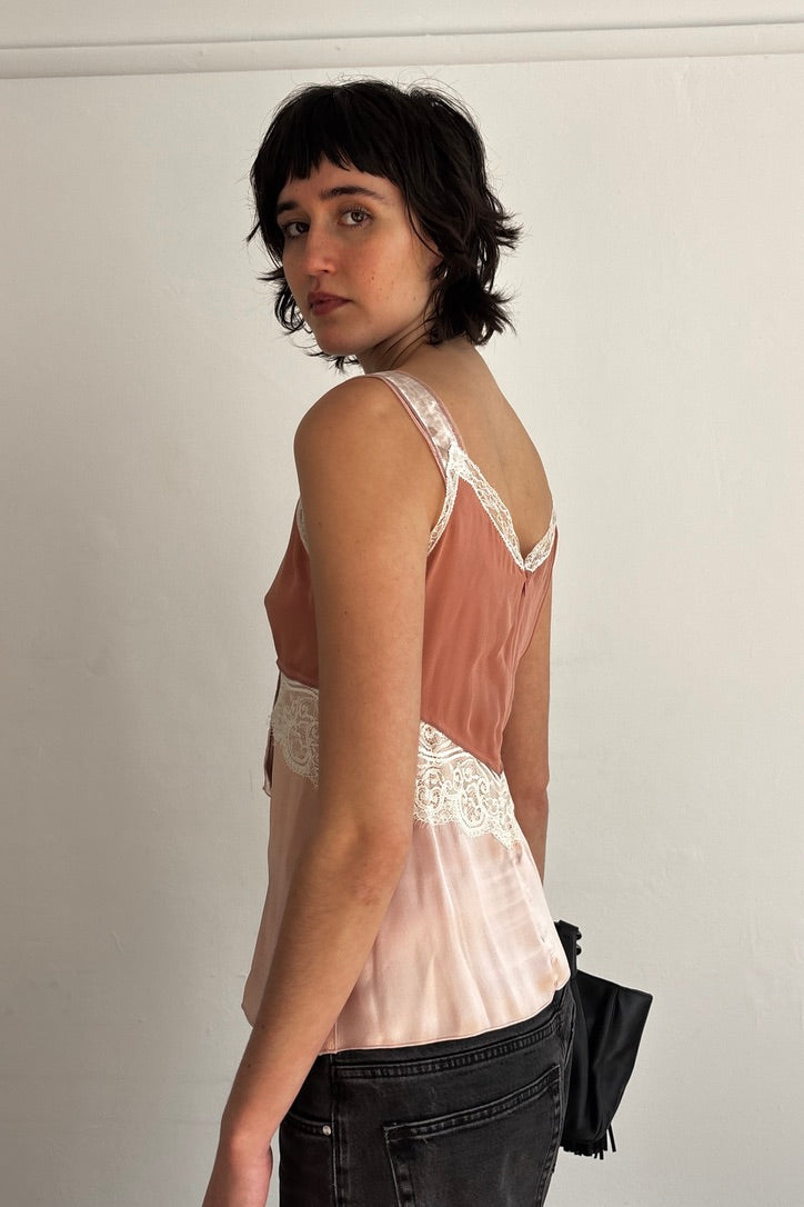 DOLCE & GABBANA EARLY 2000S SILK CAMISOLE