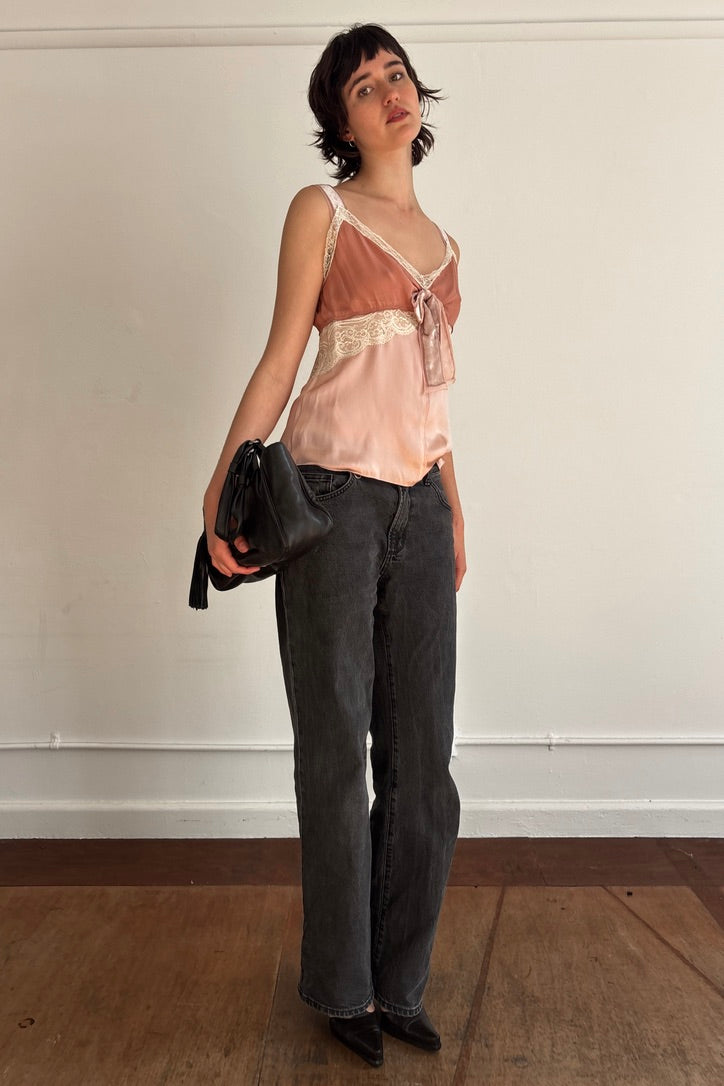 DOLCE & GABBANA EARLY 2000S SILK CAMISOLE