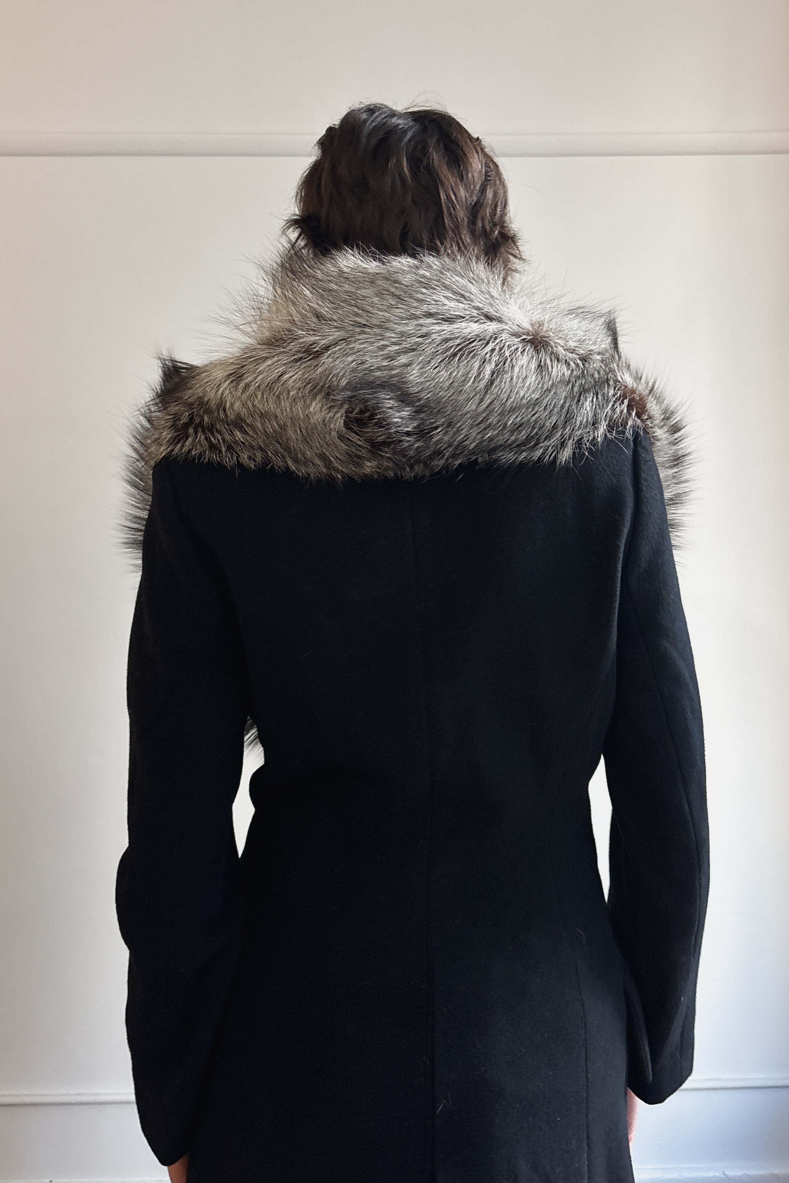 SILVER FOX FUR STOLE