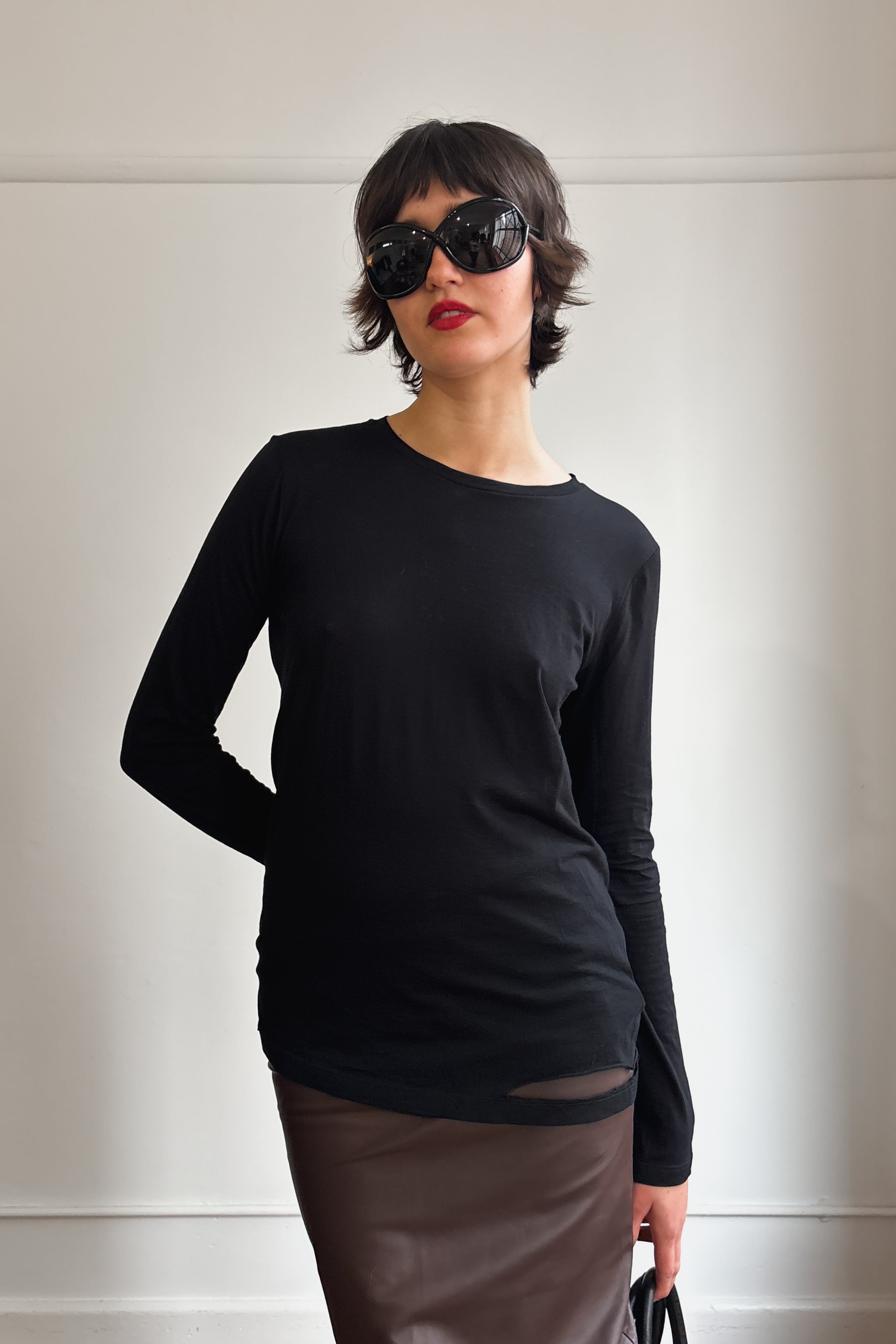 HELMUT LANG LONG SLEEVE TOP