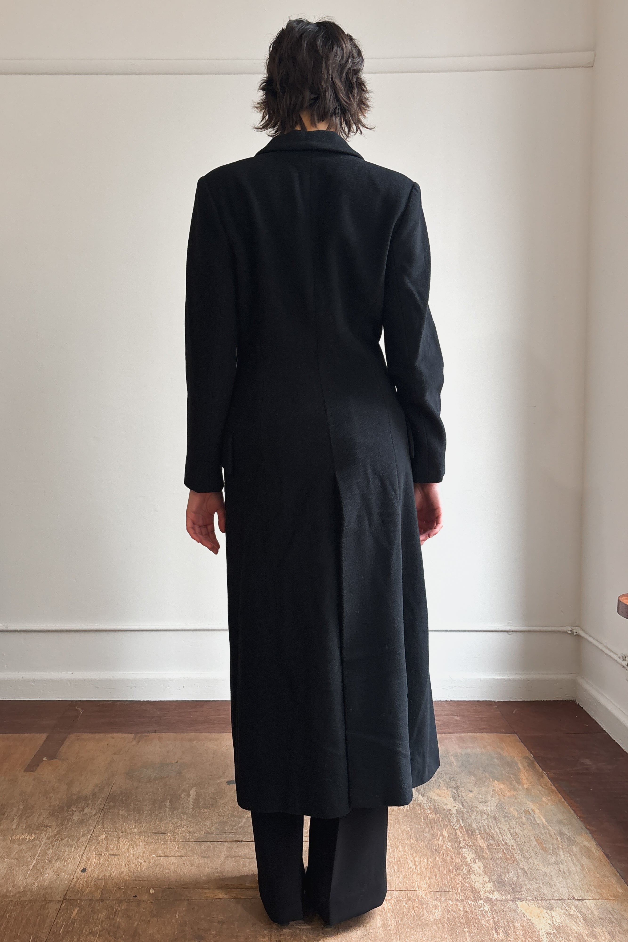 NOVESPAZIO WOOL CHESTERFIELD COAT