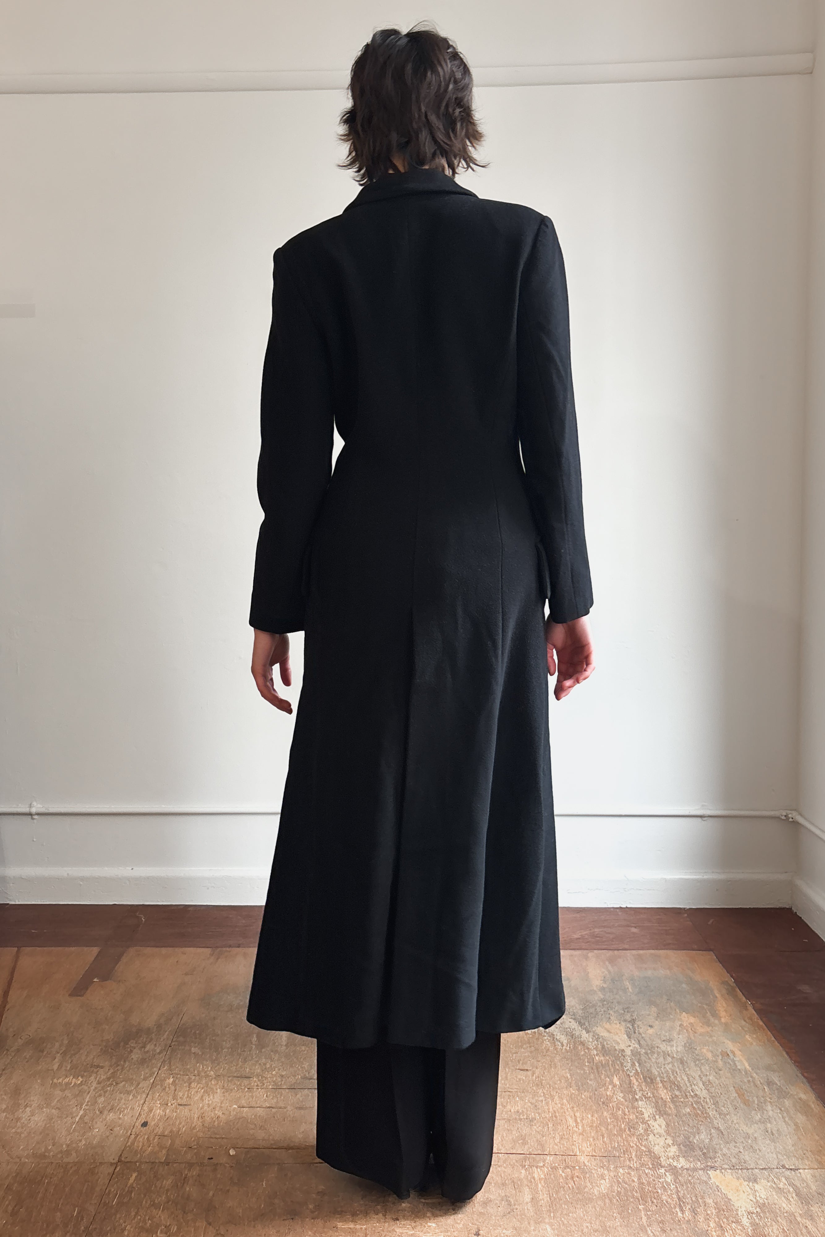 NOVESPAZIO WOOL CHESTERFIELD COAT