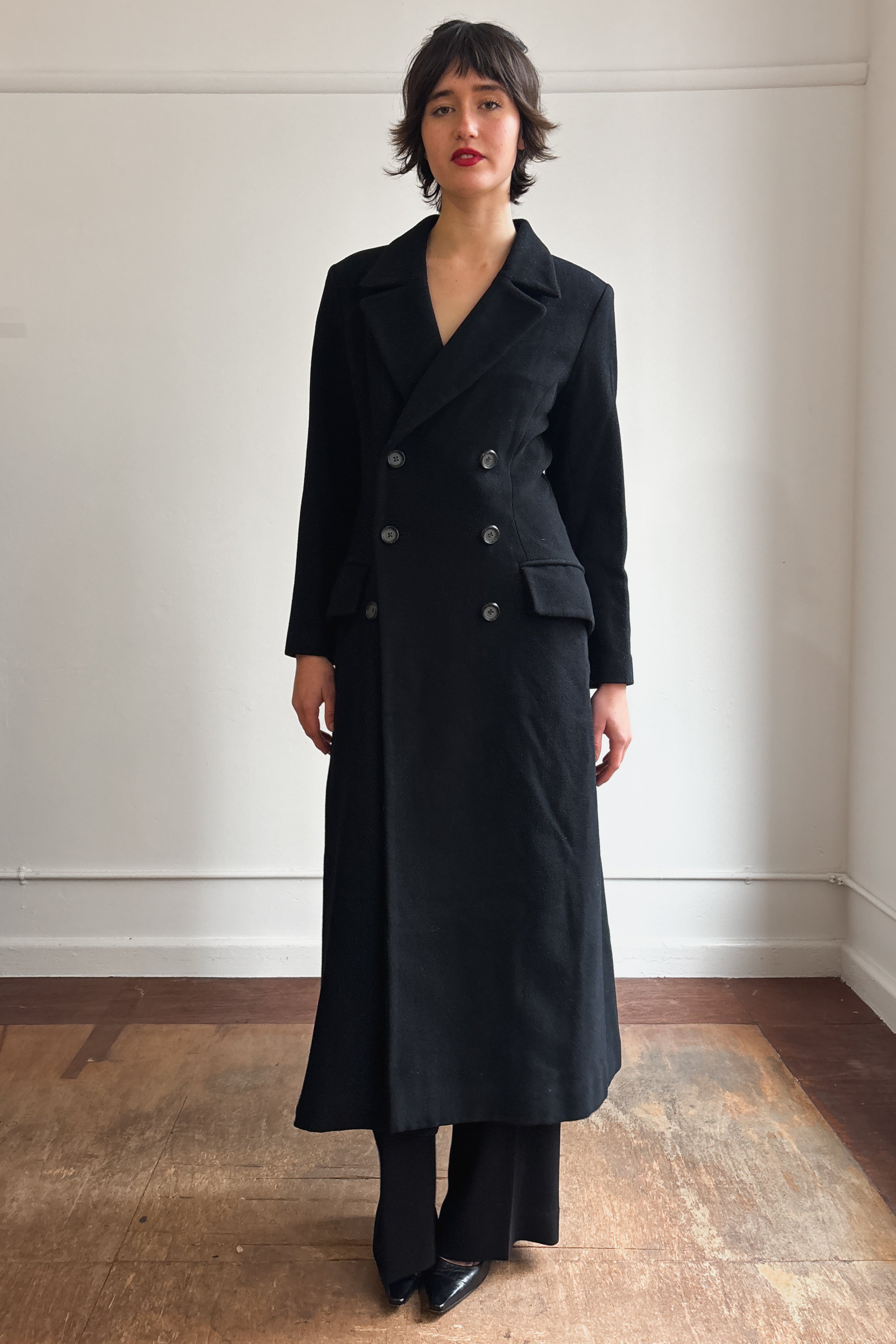 NOVESPAZIO WOOL CHESTERFIELD COAT