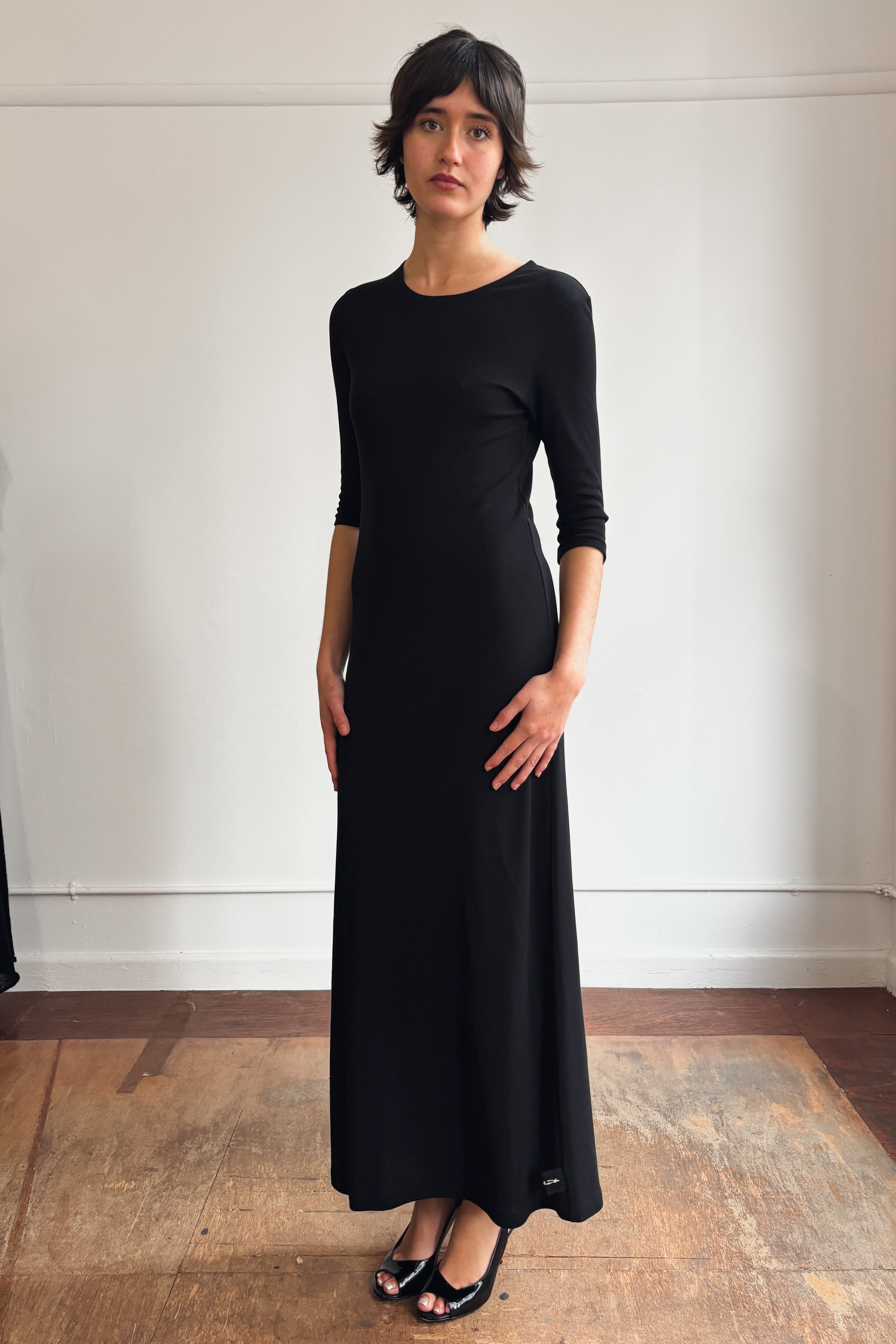 YOHJI YAMAMOTO MAXI DRESS