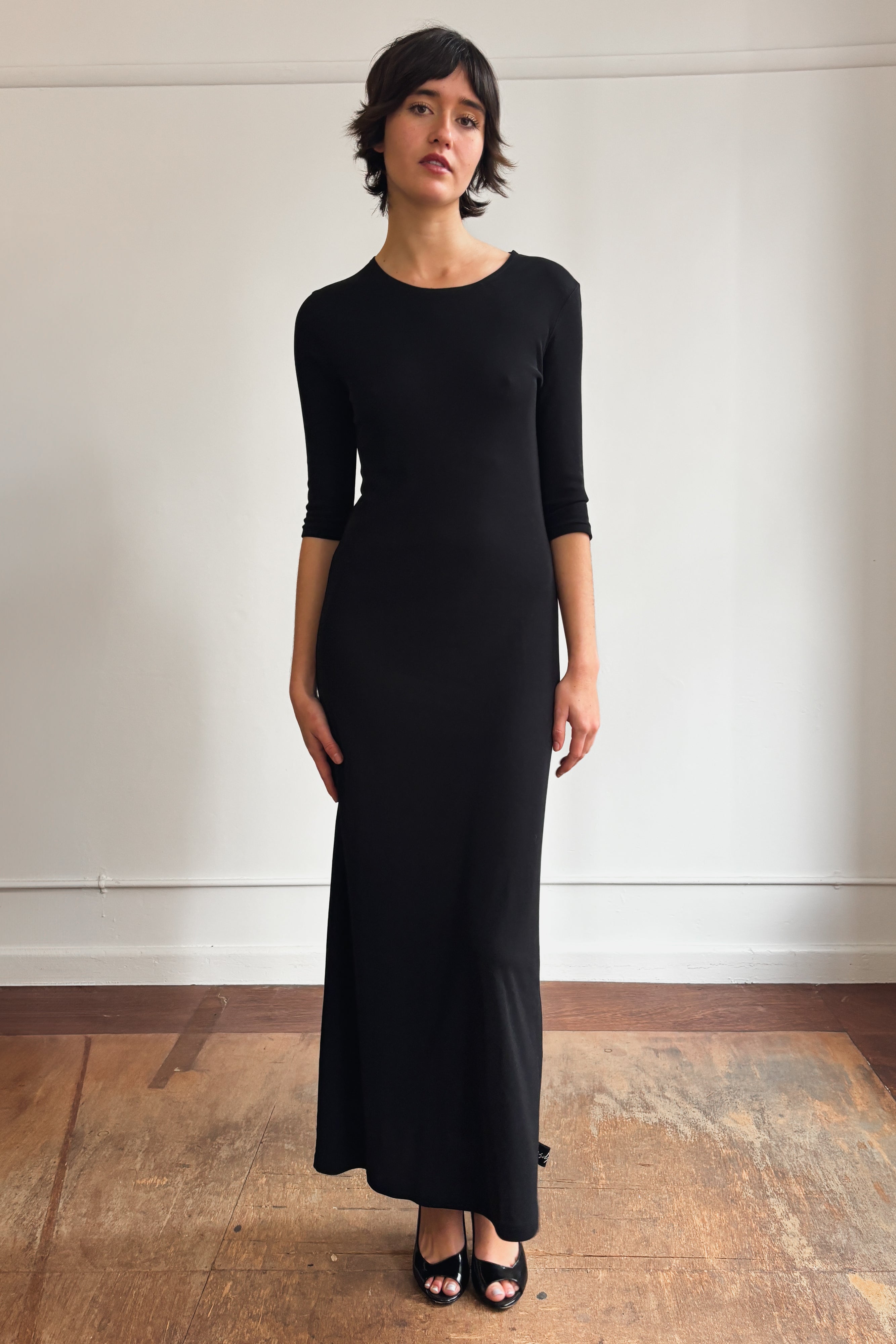 YOHJI YAMAMOTO MAXI DRESS