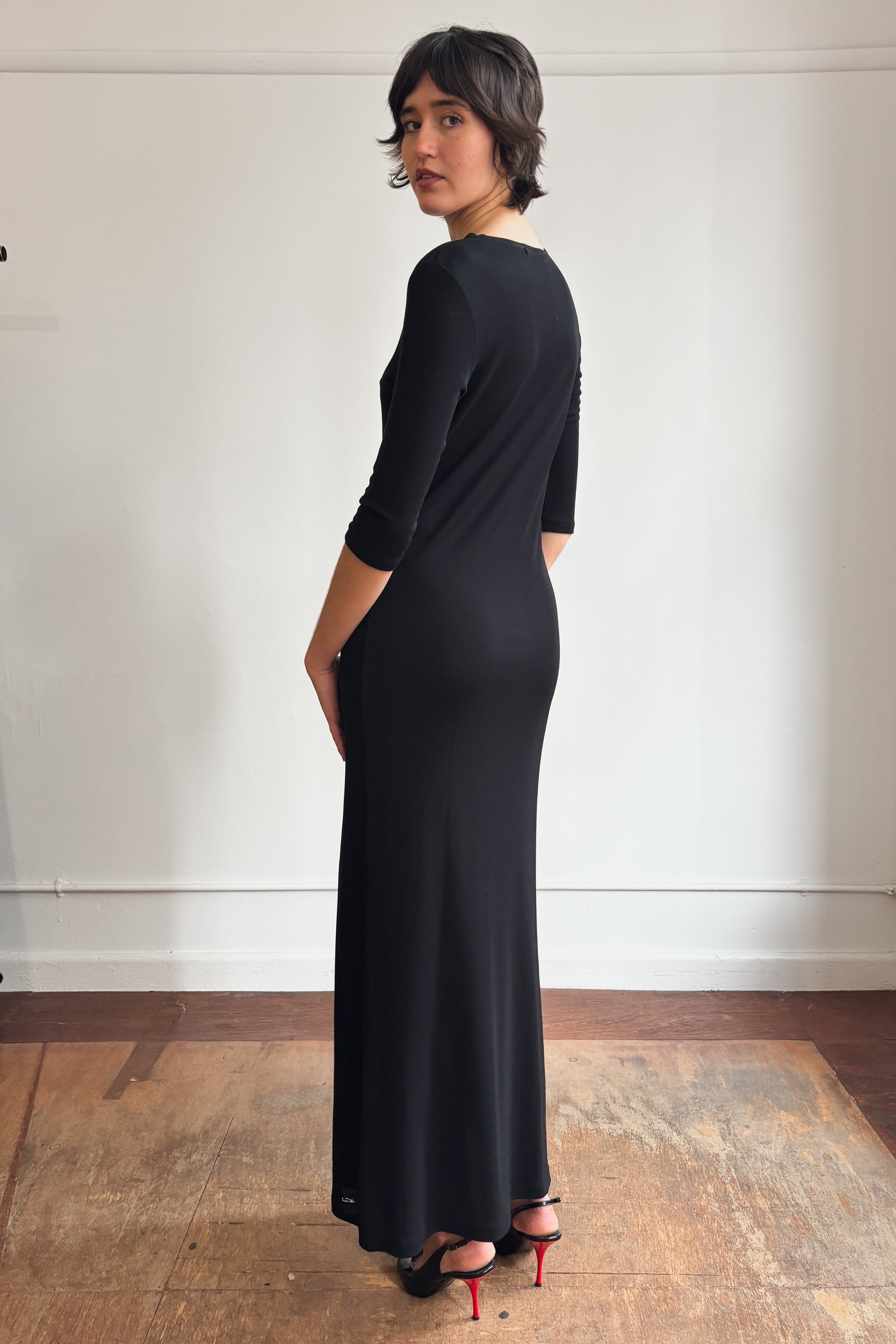 YOHJI YAMAMOTO MAXI DRESS