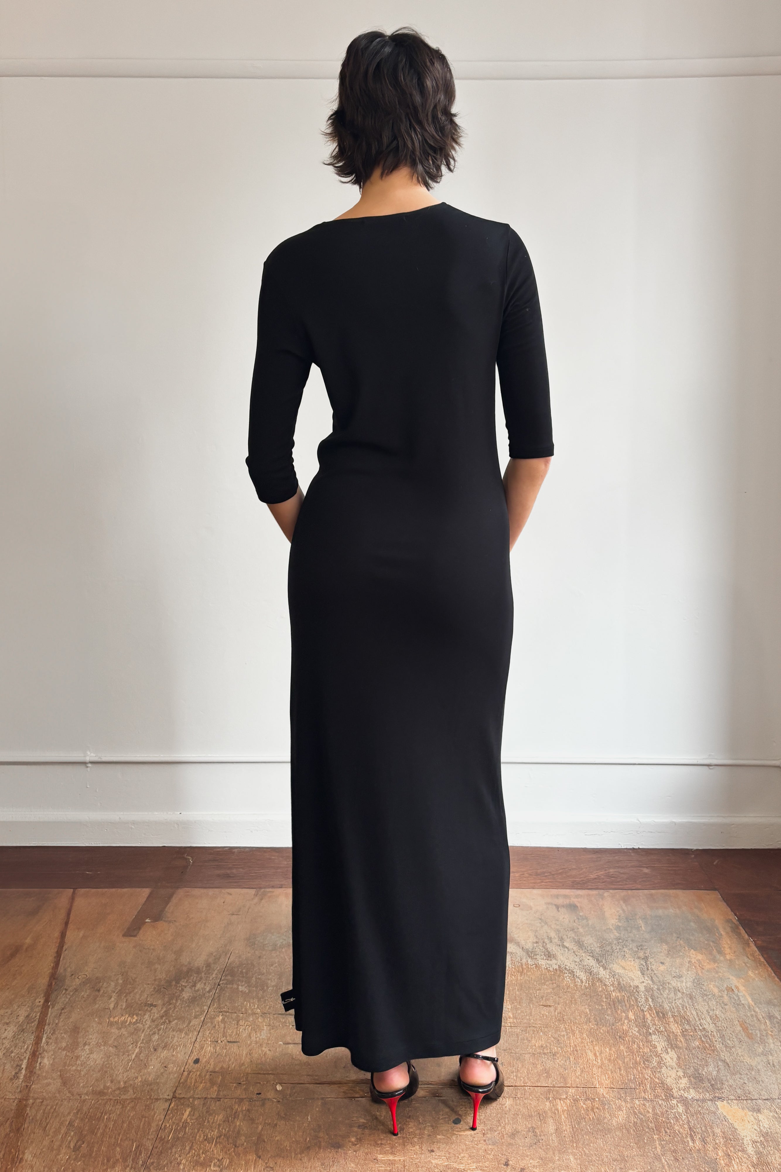 YOHJI YAMAMOTO MAXI DRESS