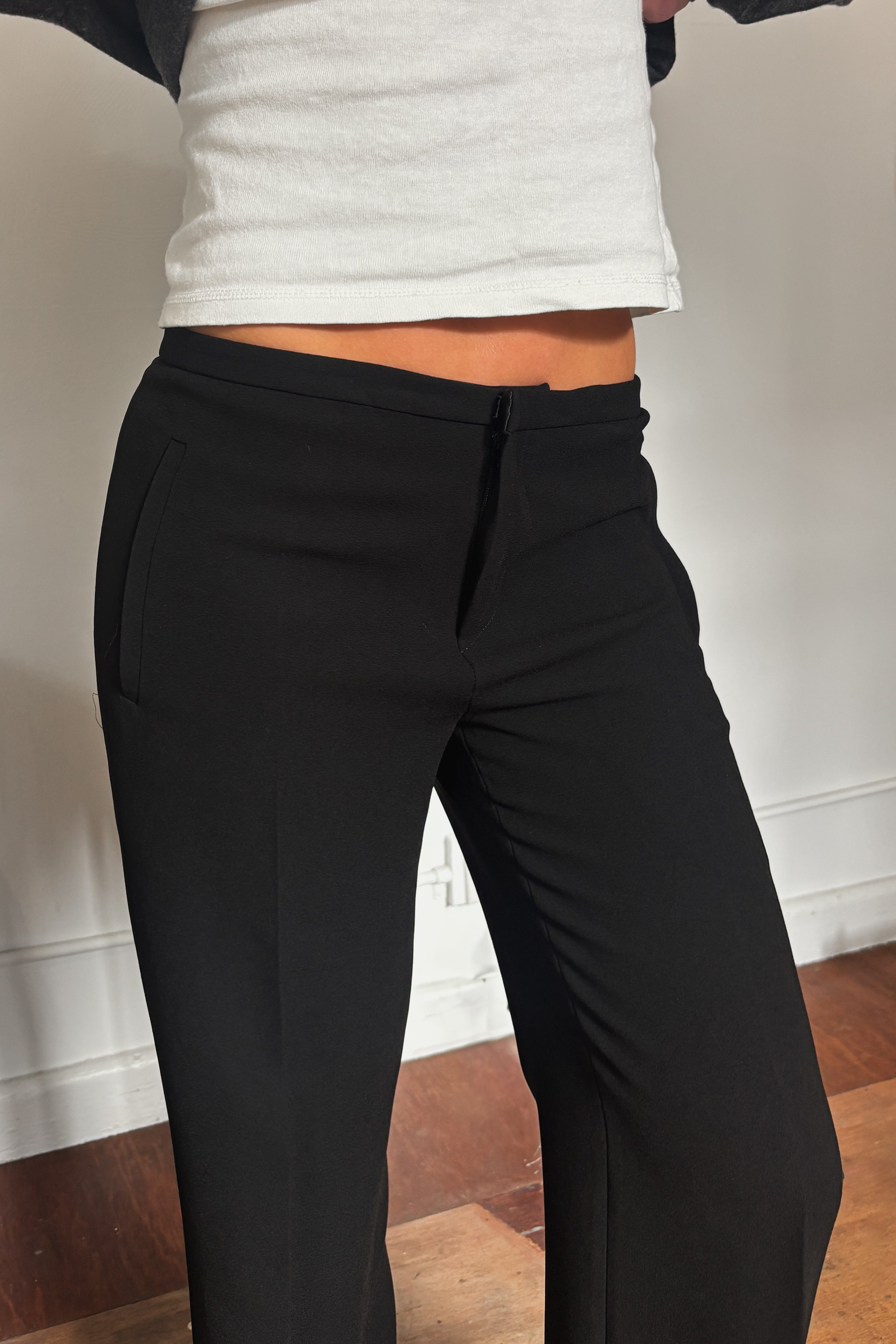 JEAN PAUL GAULTIER STRAIGHT LEG PANTS