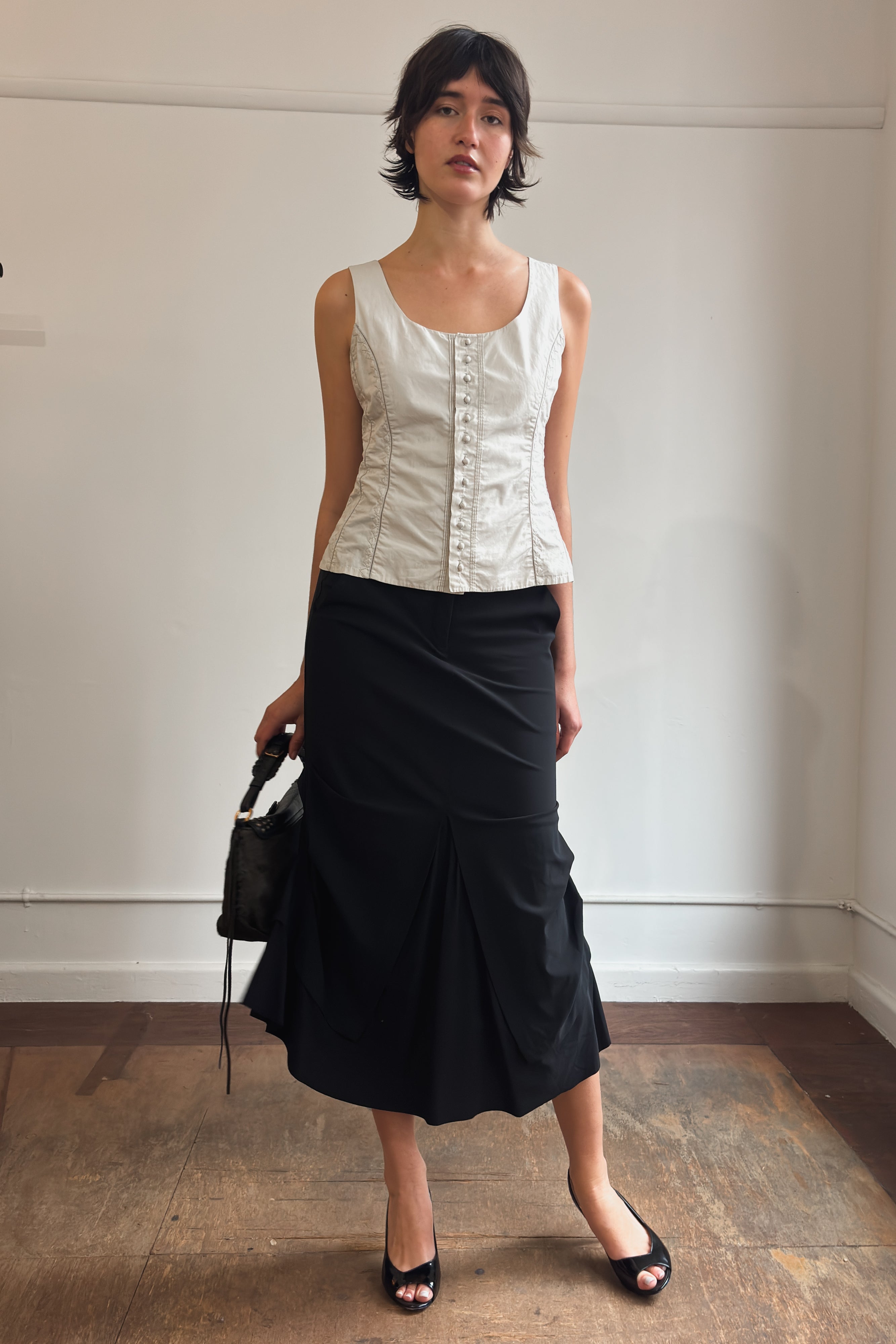 MARITHÉ FRANÇOIS GIRBAUD ASYMMETRICAL MERMAID SKIRT