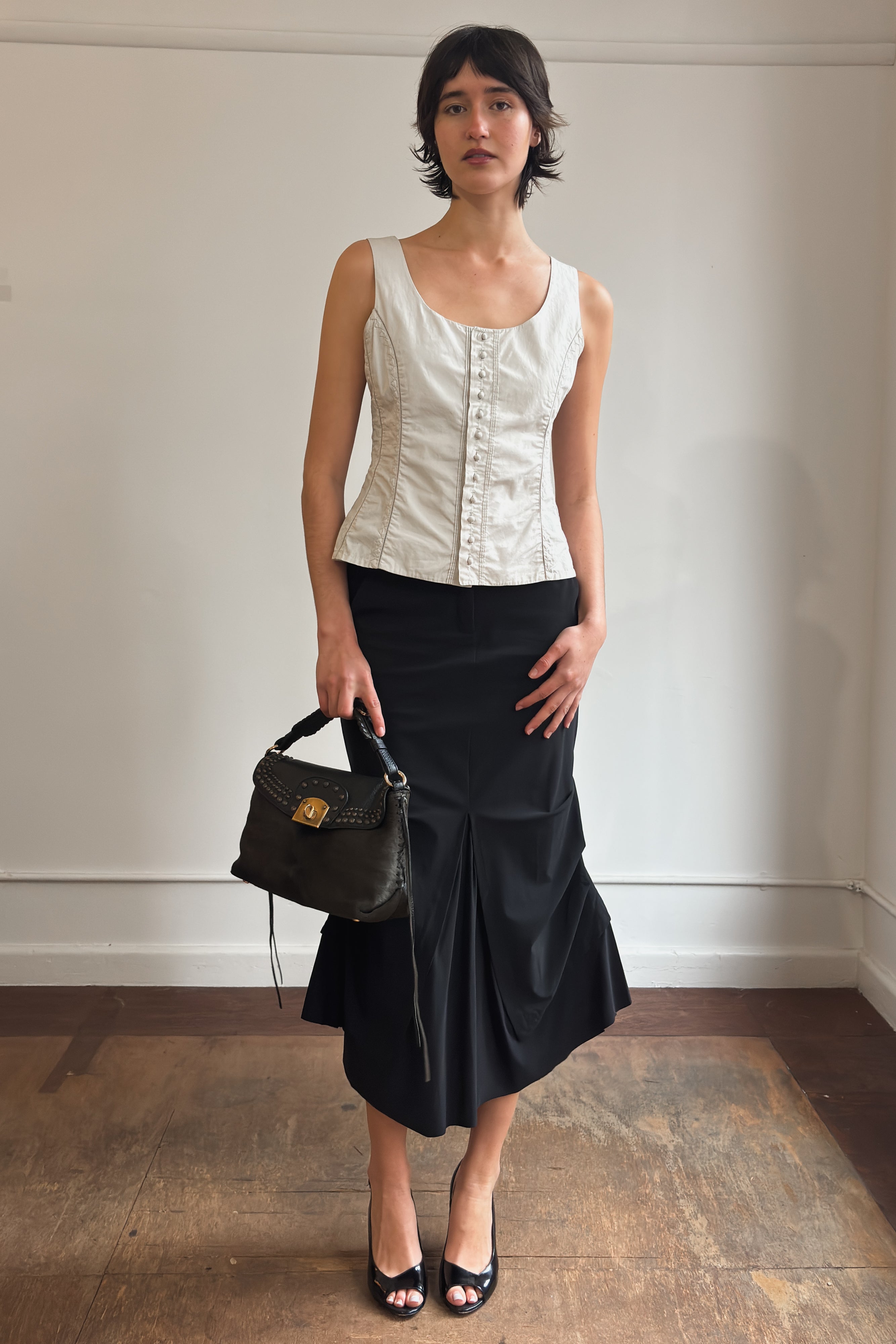 MARITHÉ FRANÇOIS GIRBAUD ASYMMETRICAL MERMAID SKIRT