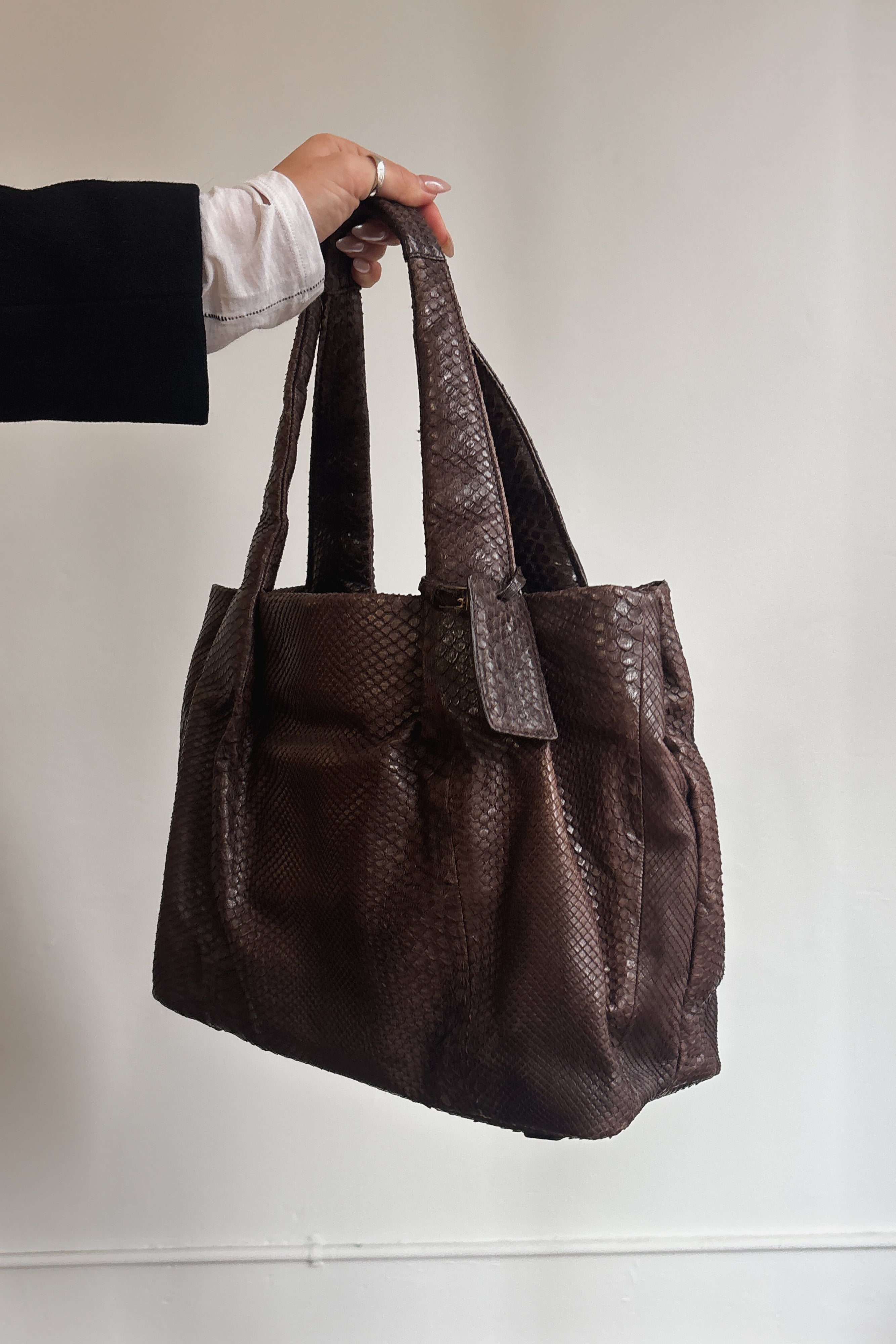GIORGIO ARMANI SNAKESKIN BAG