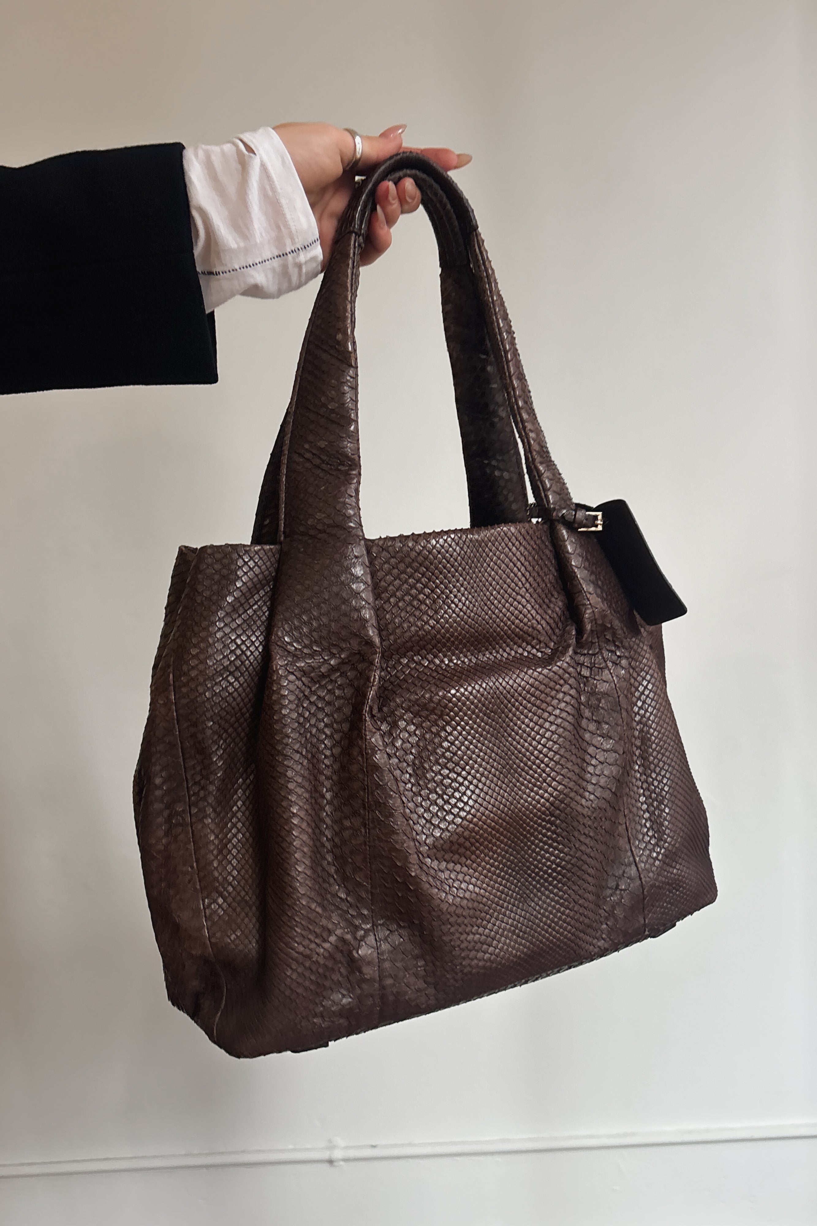 GIORGIO ARMANI SNAKESKIN BAG
