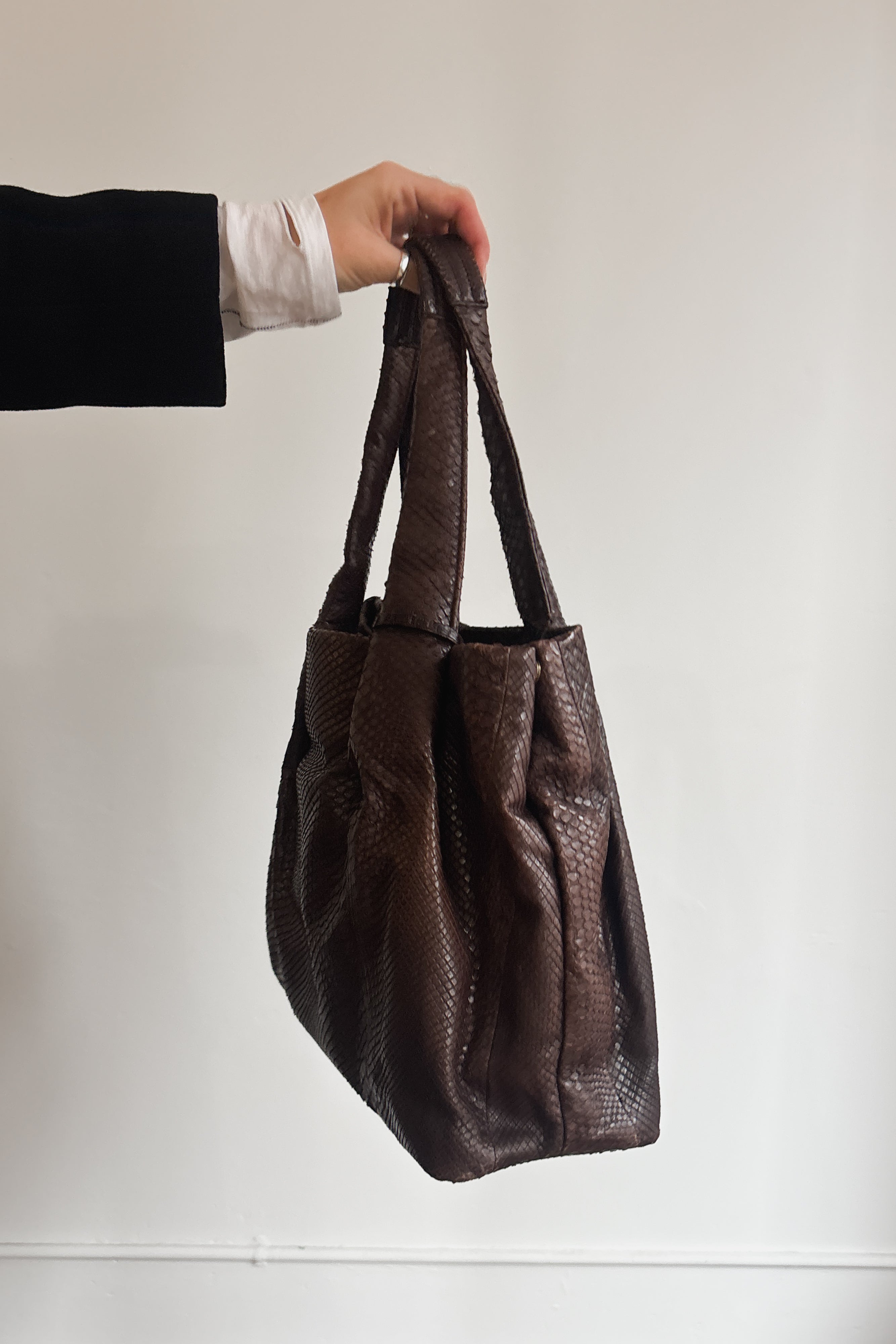 GIORGIO ARMANI SNAKESKIN BAG