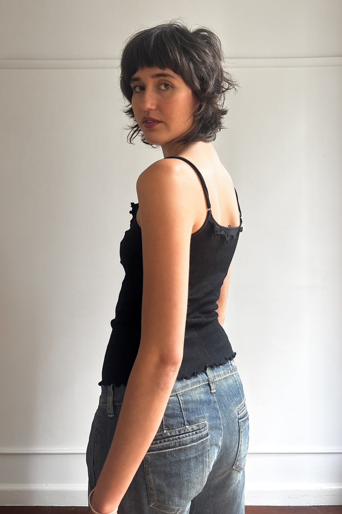 MARITHÉ + FRANÇOIS GIRBAUD PANELLED CAMI