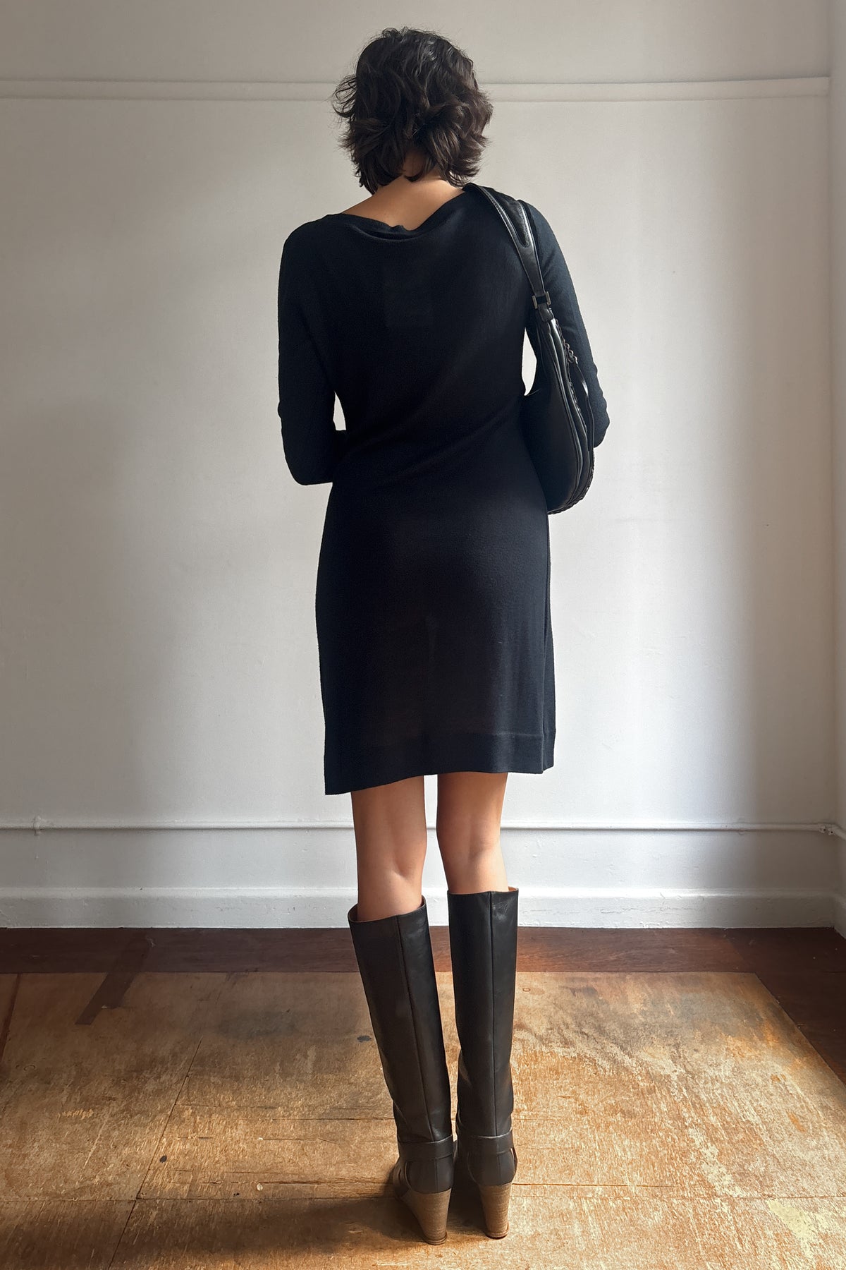MARITHÉ FRANÇOIS GIRBAUD LONG SLEEVE KNIT DRESS