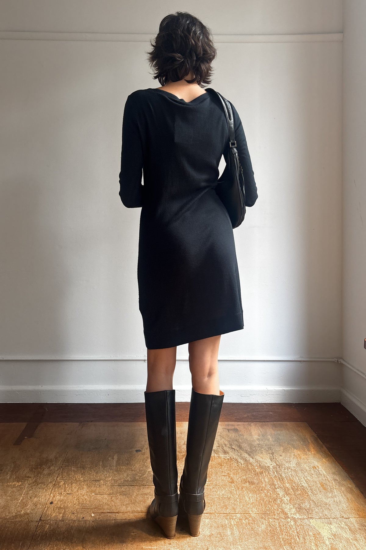MARITHÉ FRANÇOIS GIRBAUD LONG SLEEVE KNIT DRESS