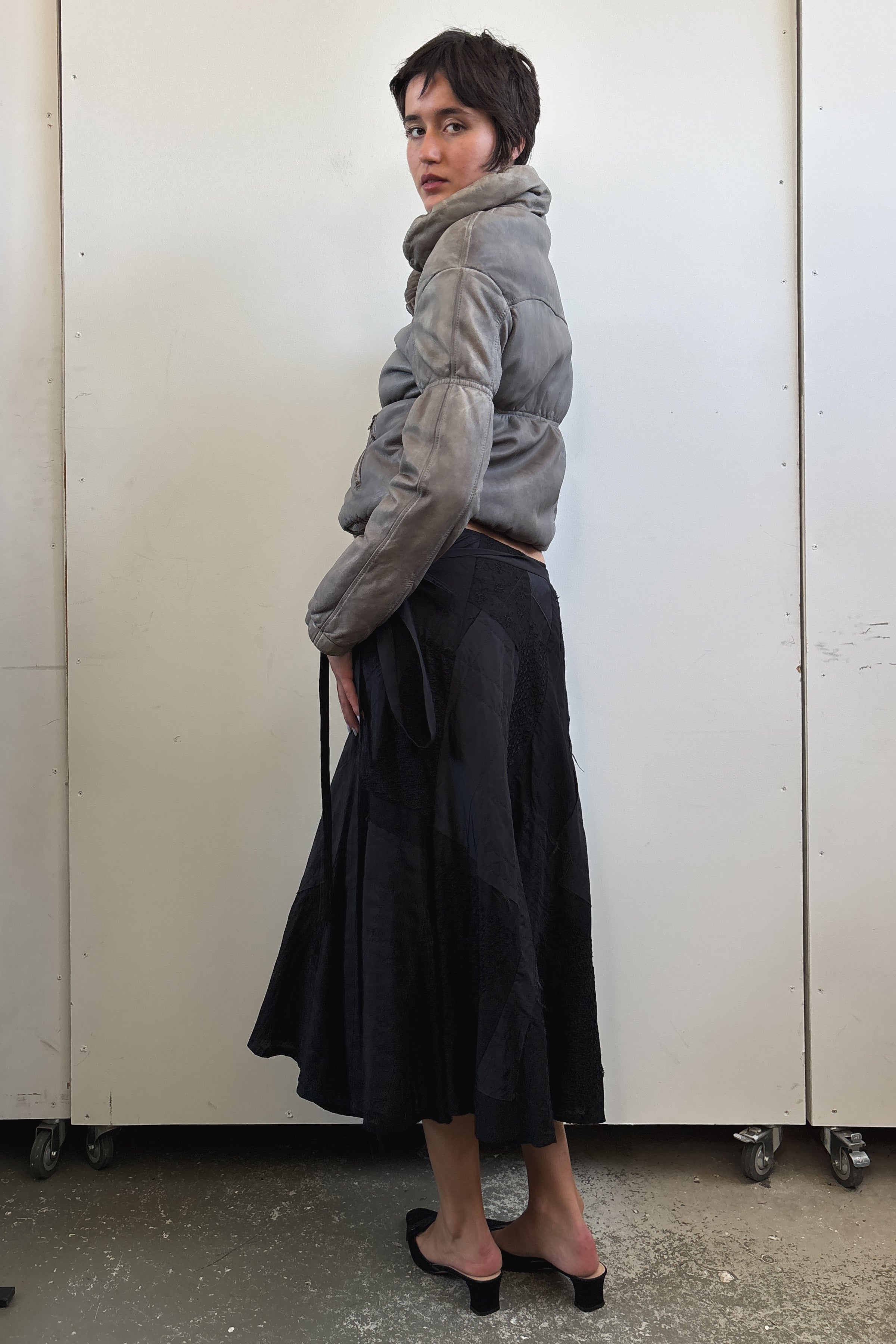 COMME DES GARCONS PATCHWORK SKIRT