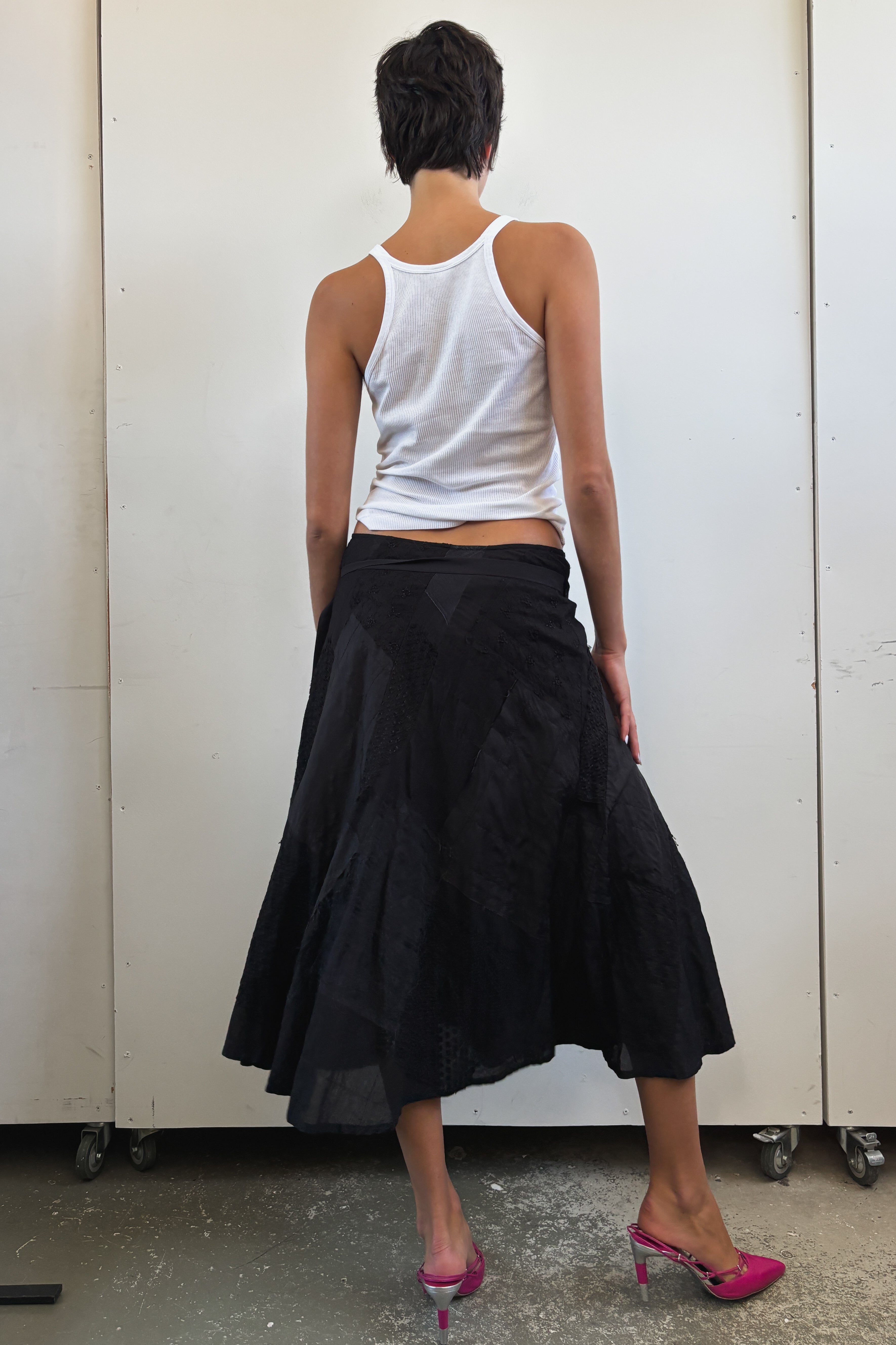 COMME DES GARCONS PATCHWORK SKIRT