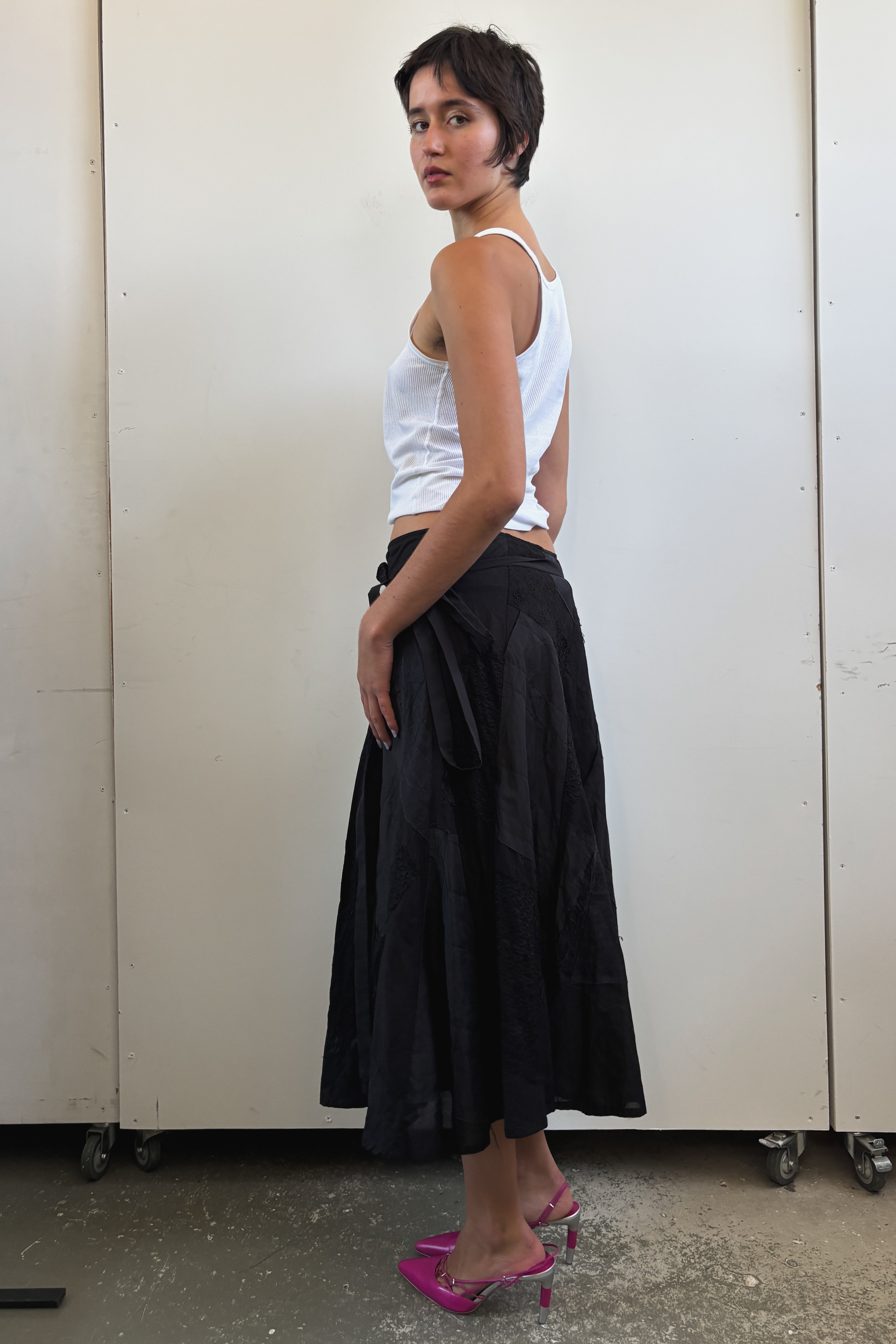 COMME DES GARCONS PATCHWORK SKIRT