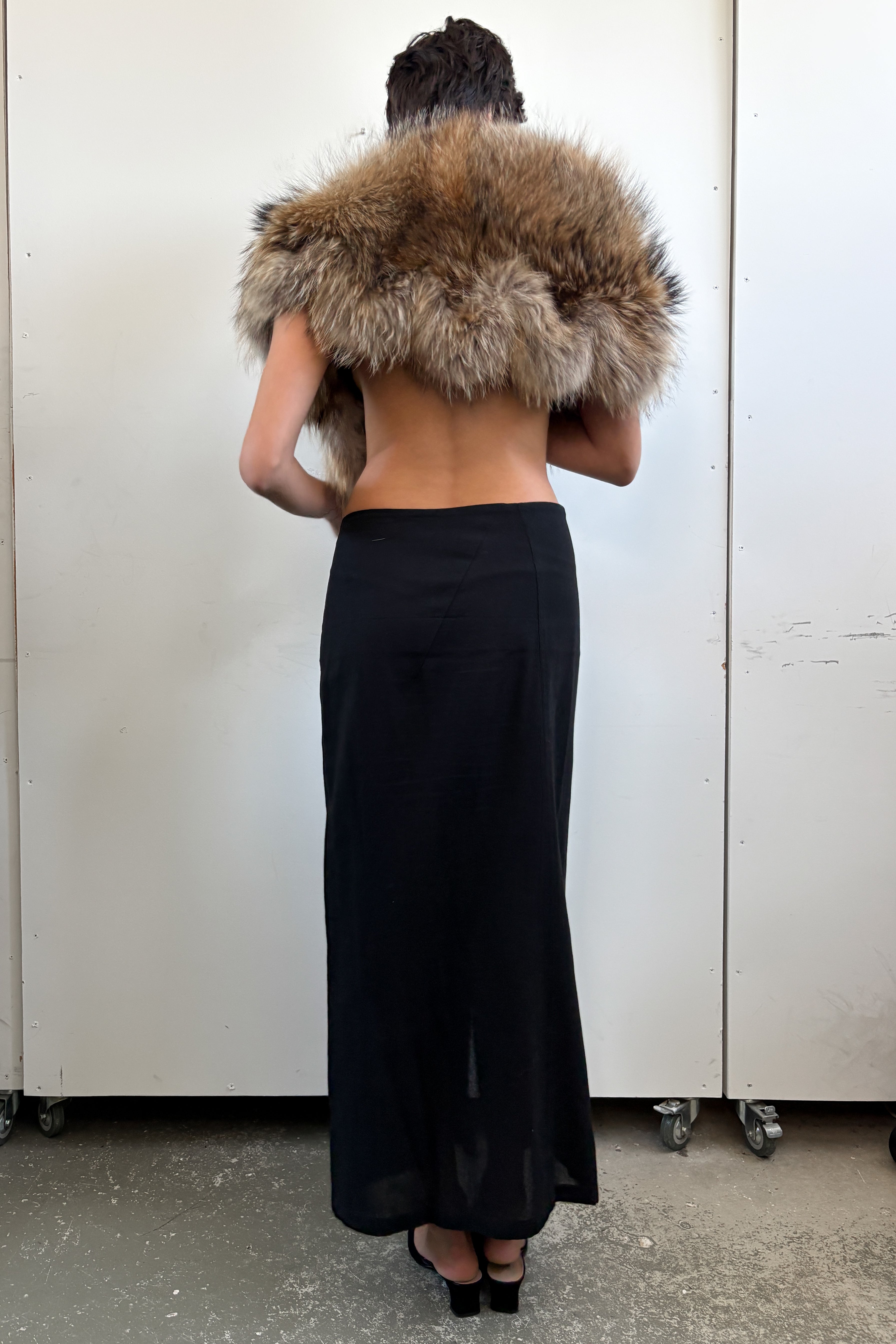 1998 YOHJI YAMAMOTO DUAL ZIP MAXI