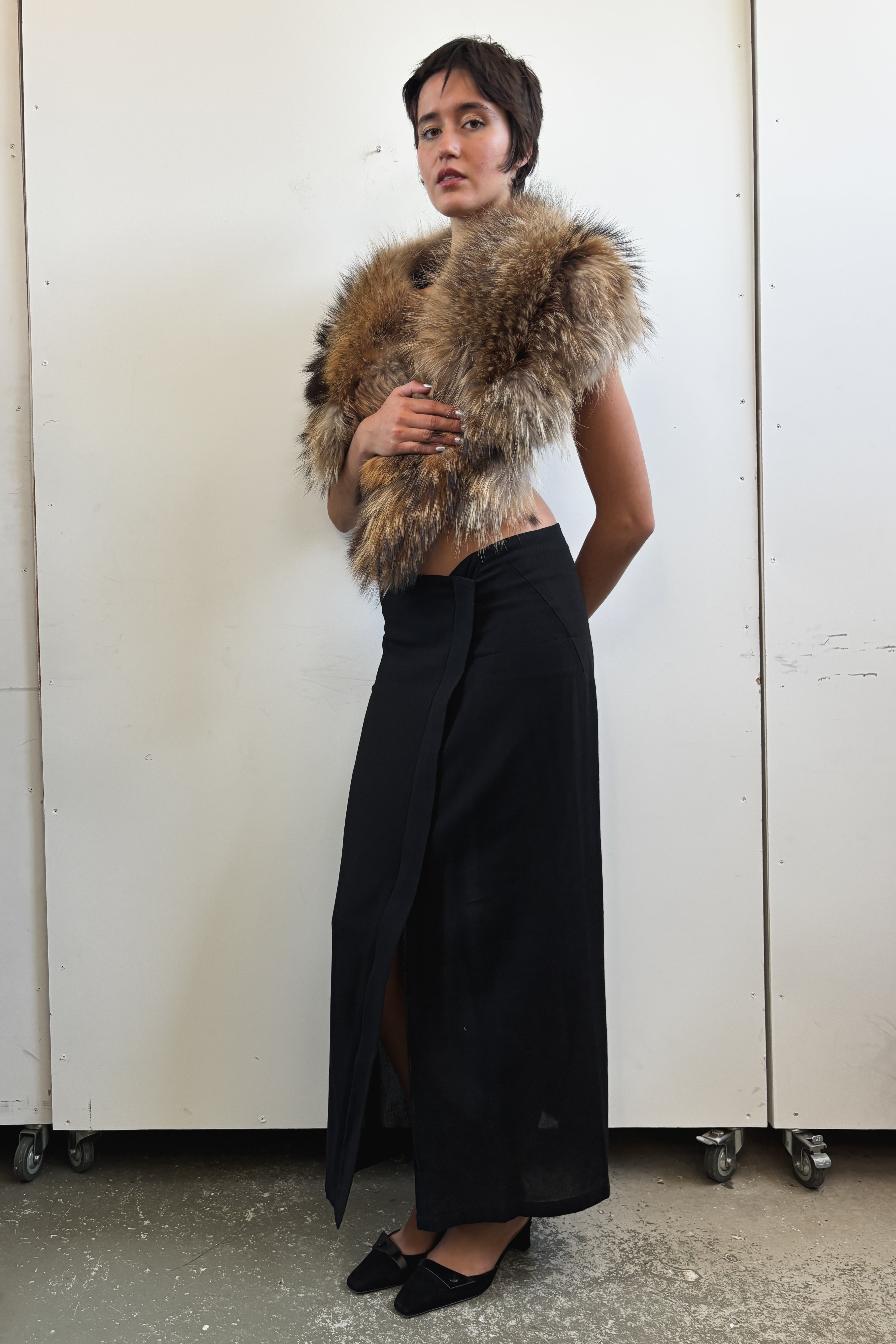 1998 YOHJI YAMAMOTO DUAL ZIP MAXI – DESCRY