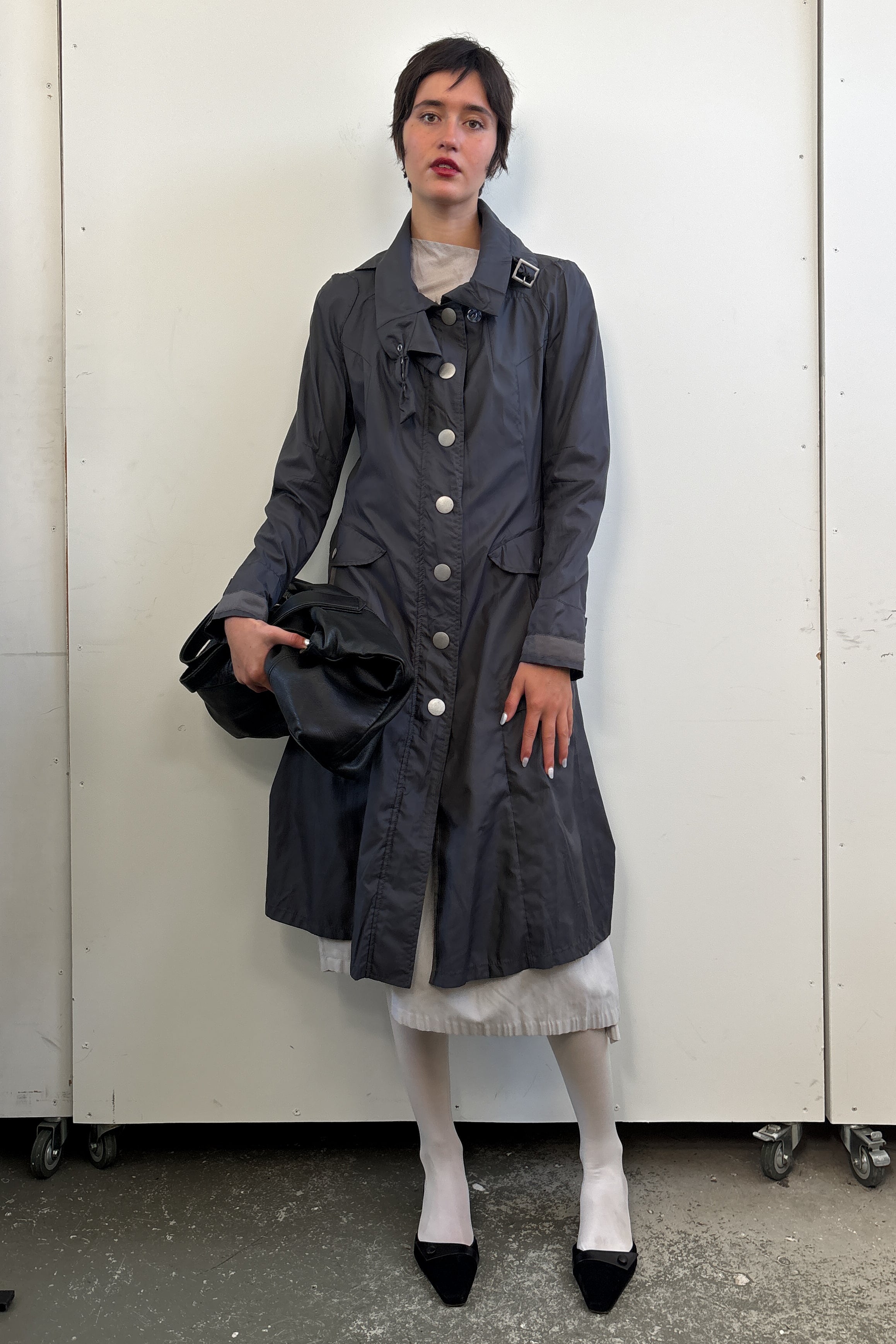 MARITHÉ FRANÇOIS GIRBAUD ASYM DUAL ZIP COAT