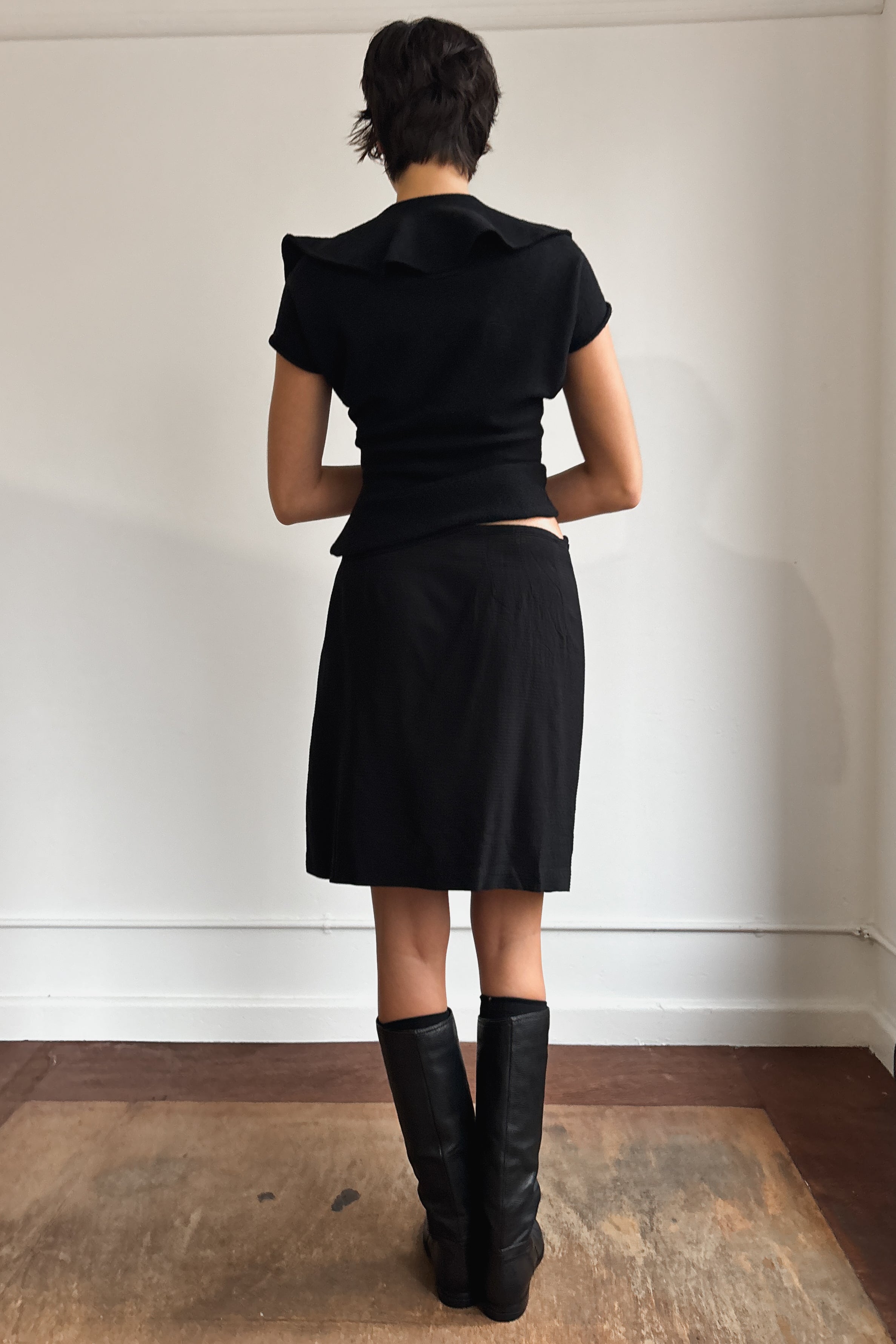 VINTAGE COMME DES GARÇONS TRICOT WRAP SKIRT