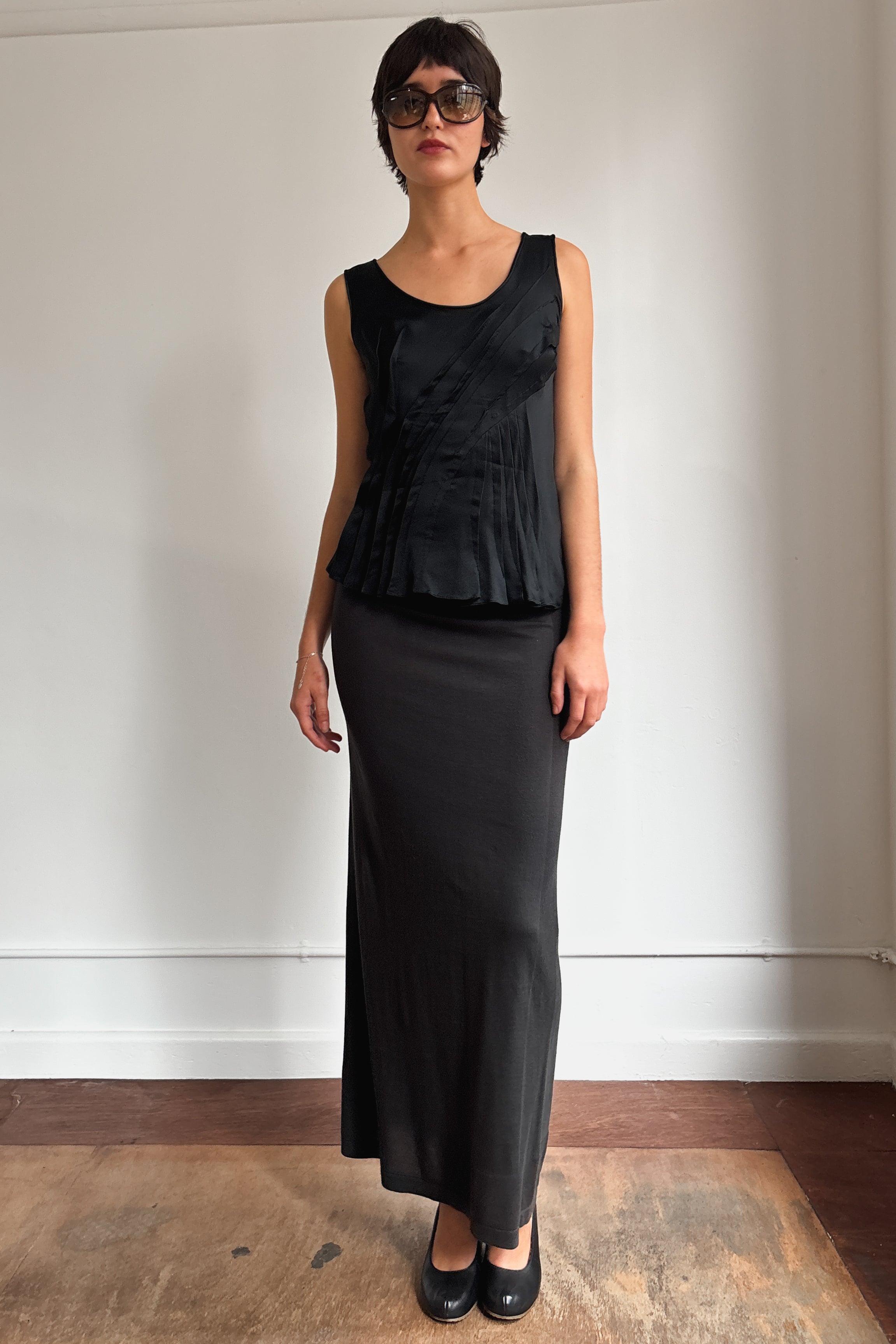 RARE ISSEY MIYAKE STRAPLESS DRESS