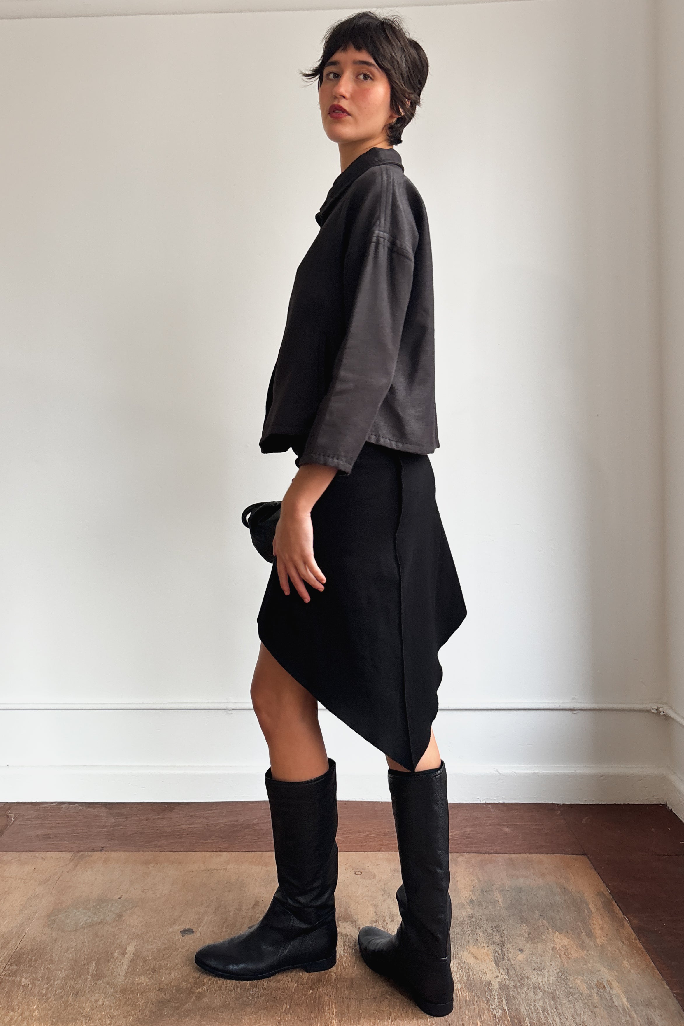 ISSEY MIYAKE HAAT CROPPED JACKET