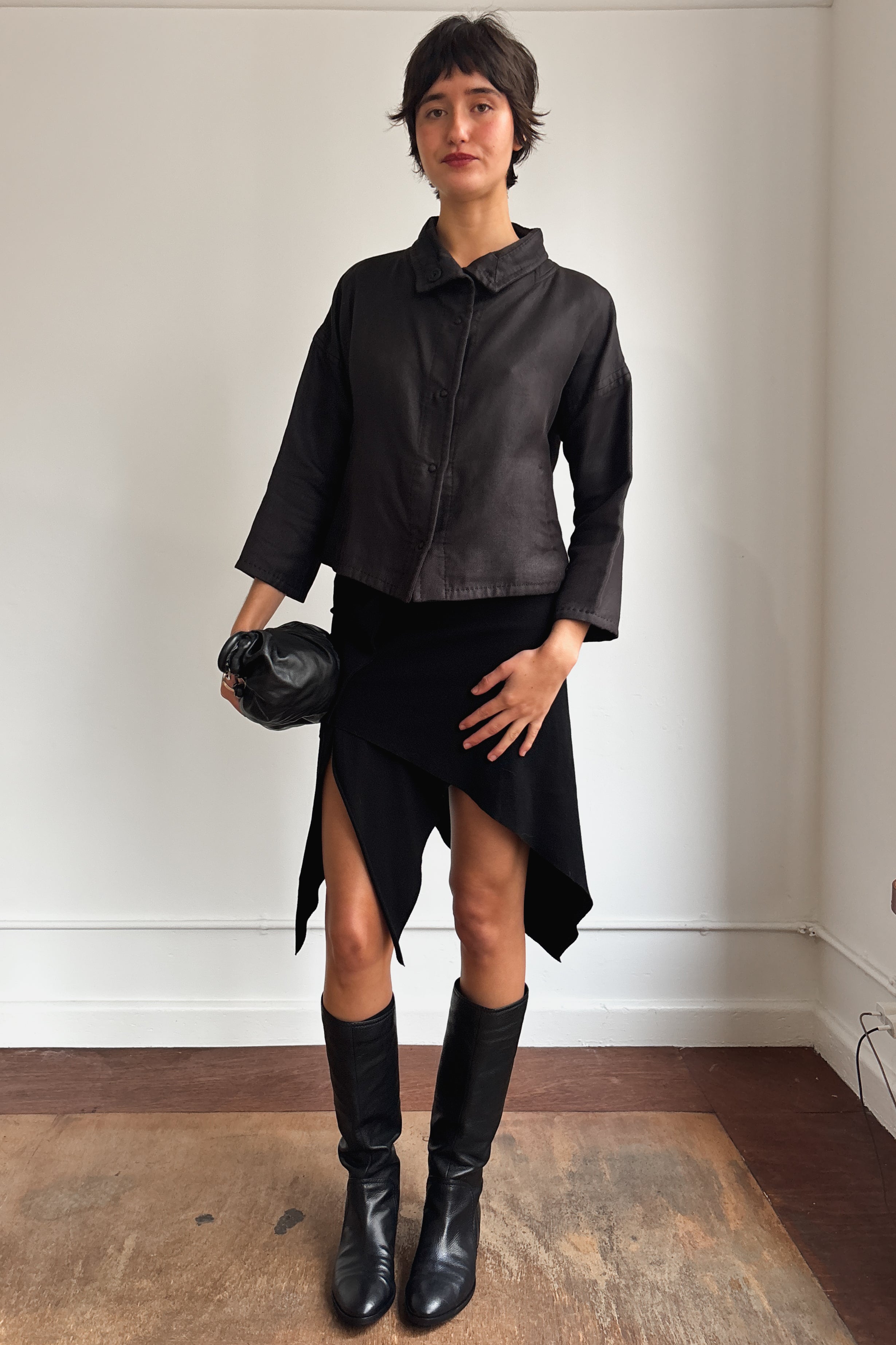 ISSEY MIYAKE HAAT CROPPED JACKET