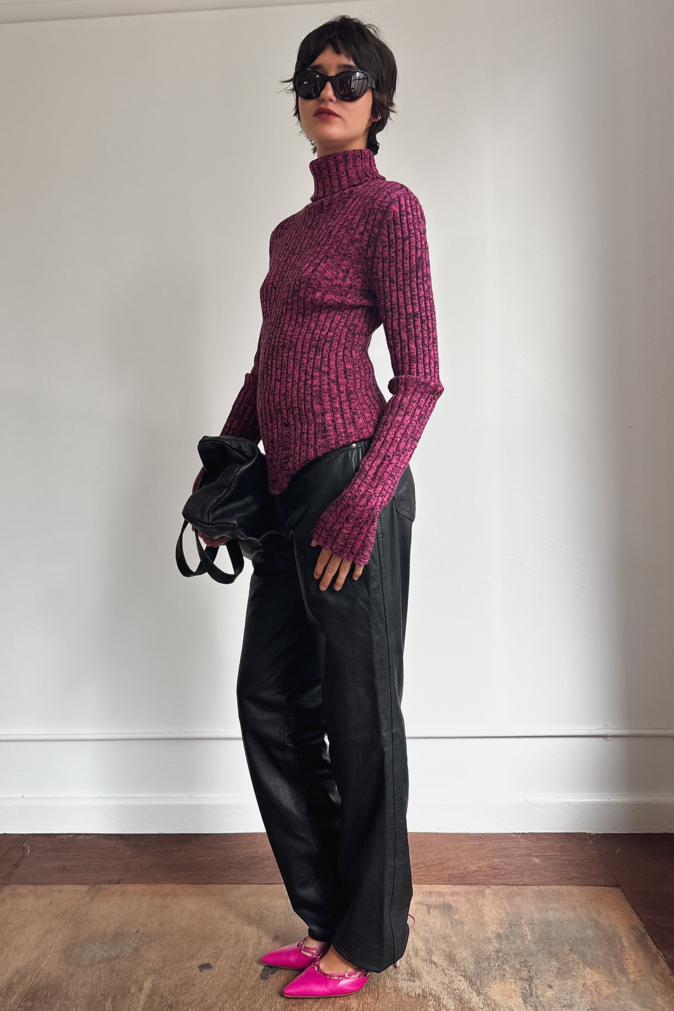 JEAN PAUL GAULTIER DISTRESSED KNIT