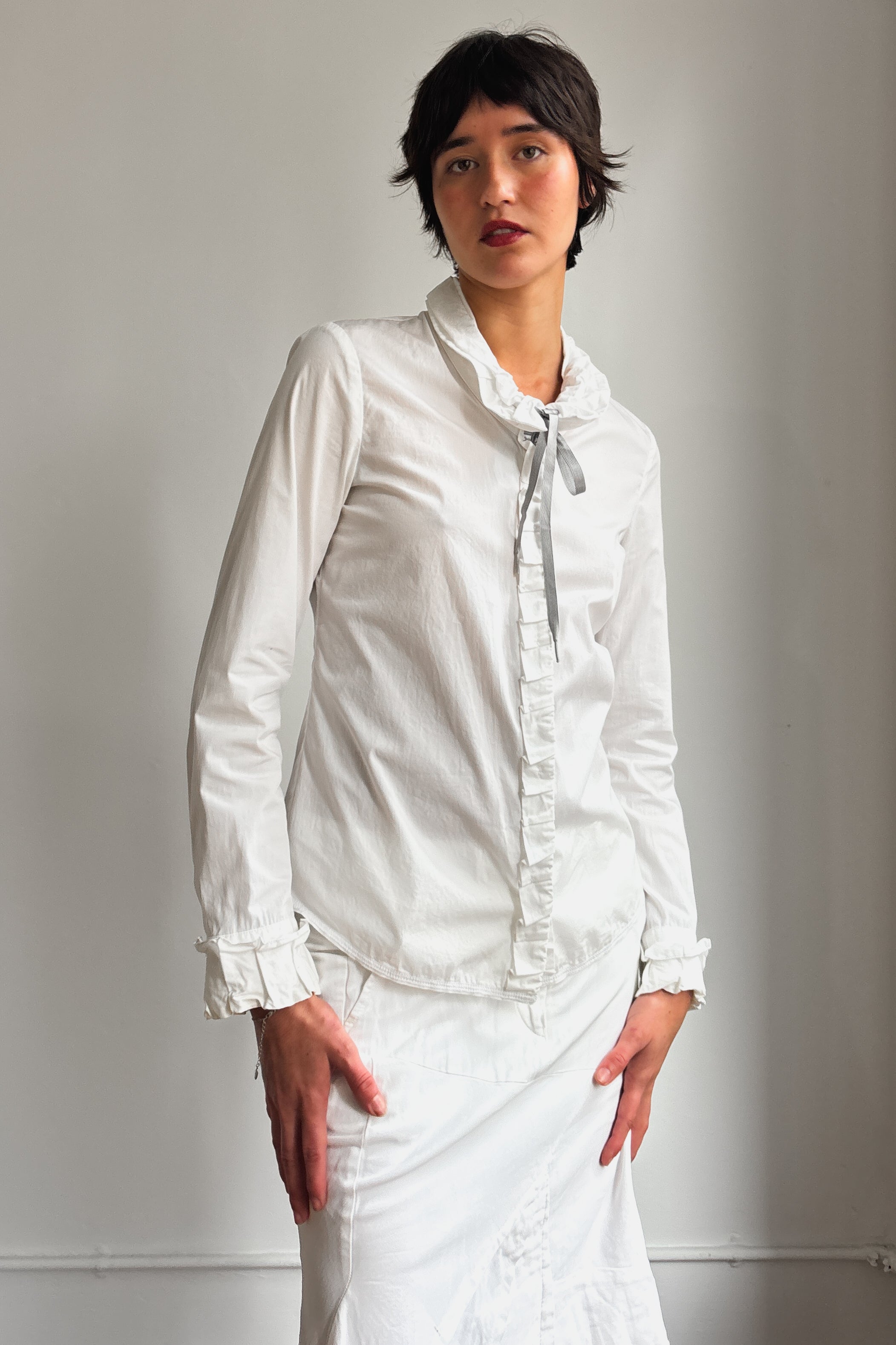 MARITHÉ FRANÇOIS GIRBAUD RIBBON BLOUSE