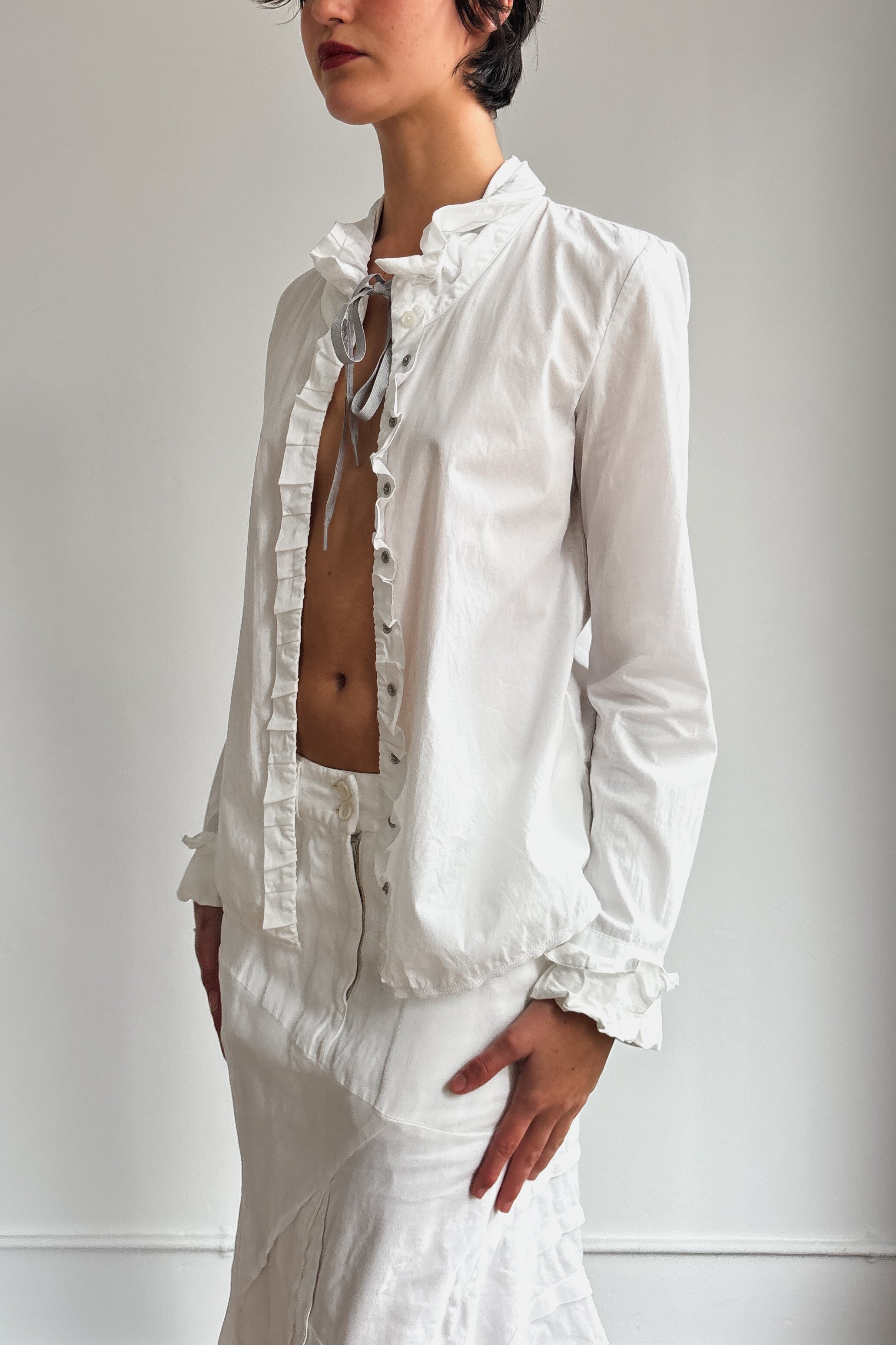 MARITHÉ FRANÇOIS GIRBAUD RIBBON BLOUSE