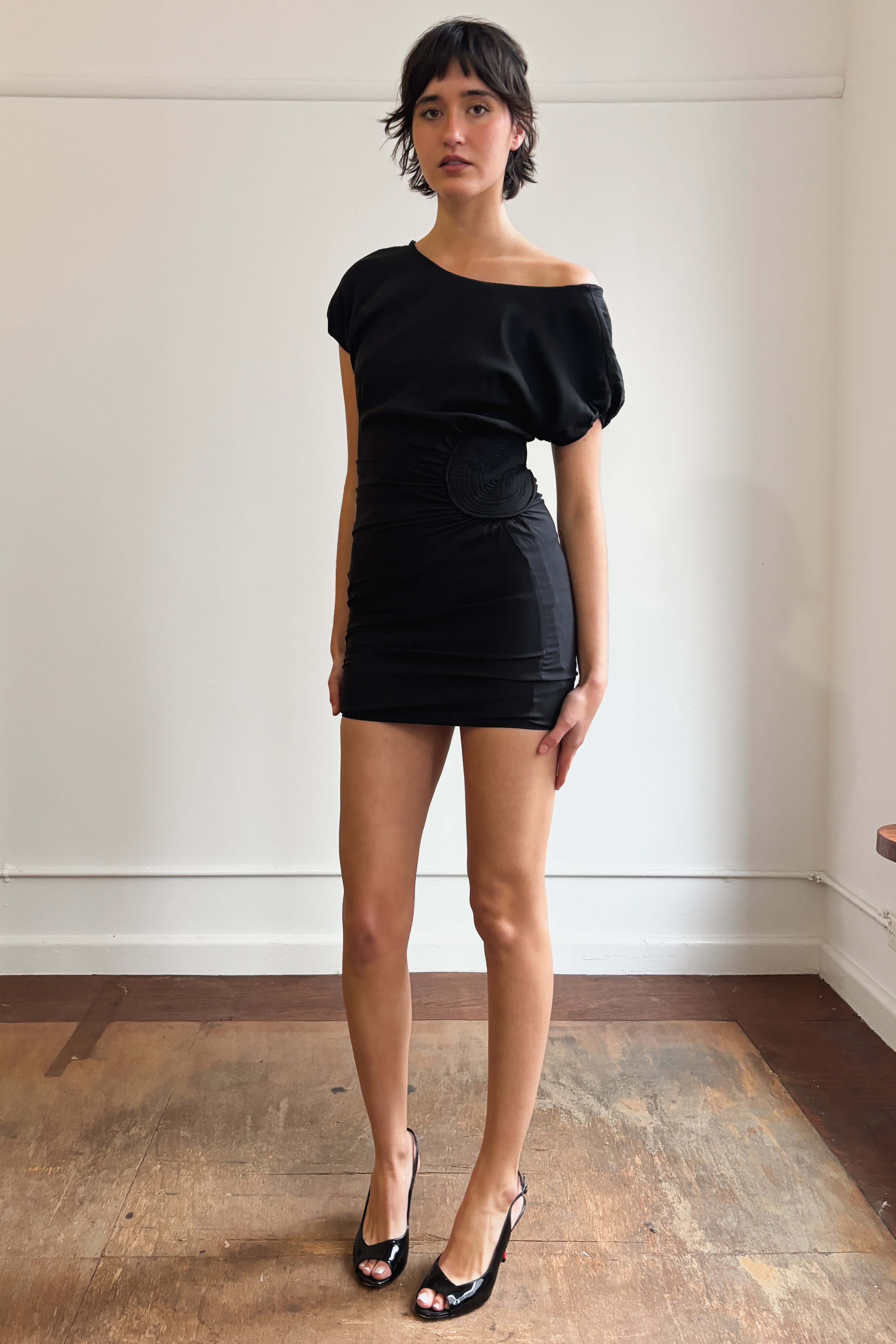EARLY 2000'S SILK MINI DRESS