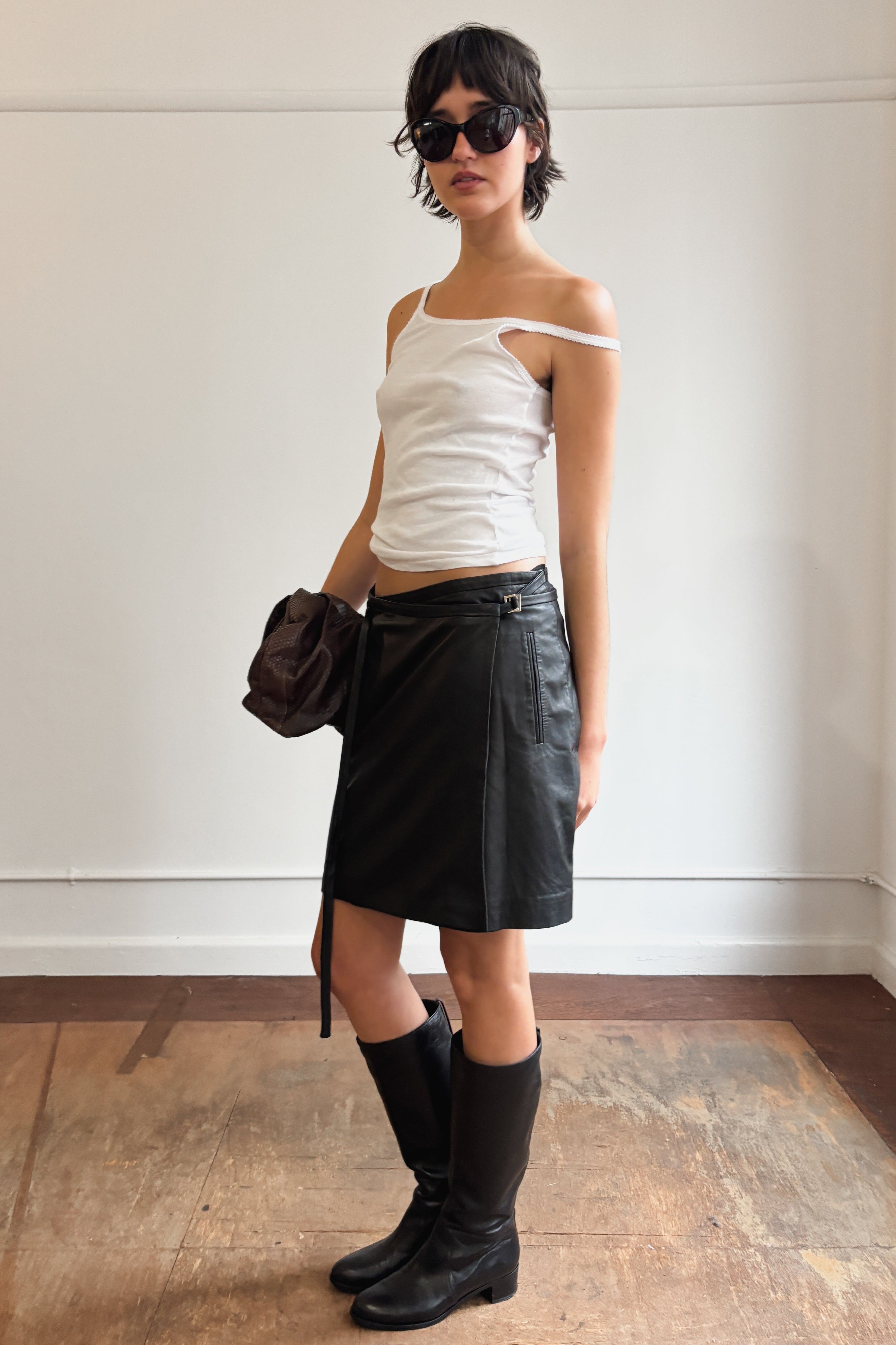SERGIO ROSSI KNEE HIGH BOOTS