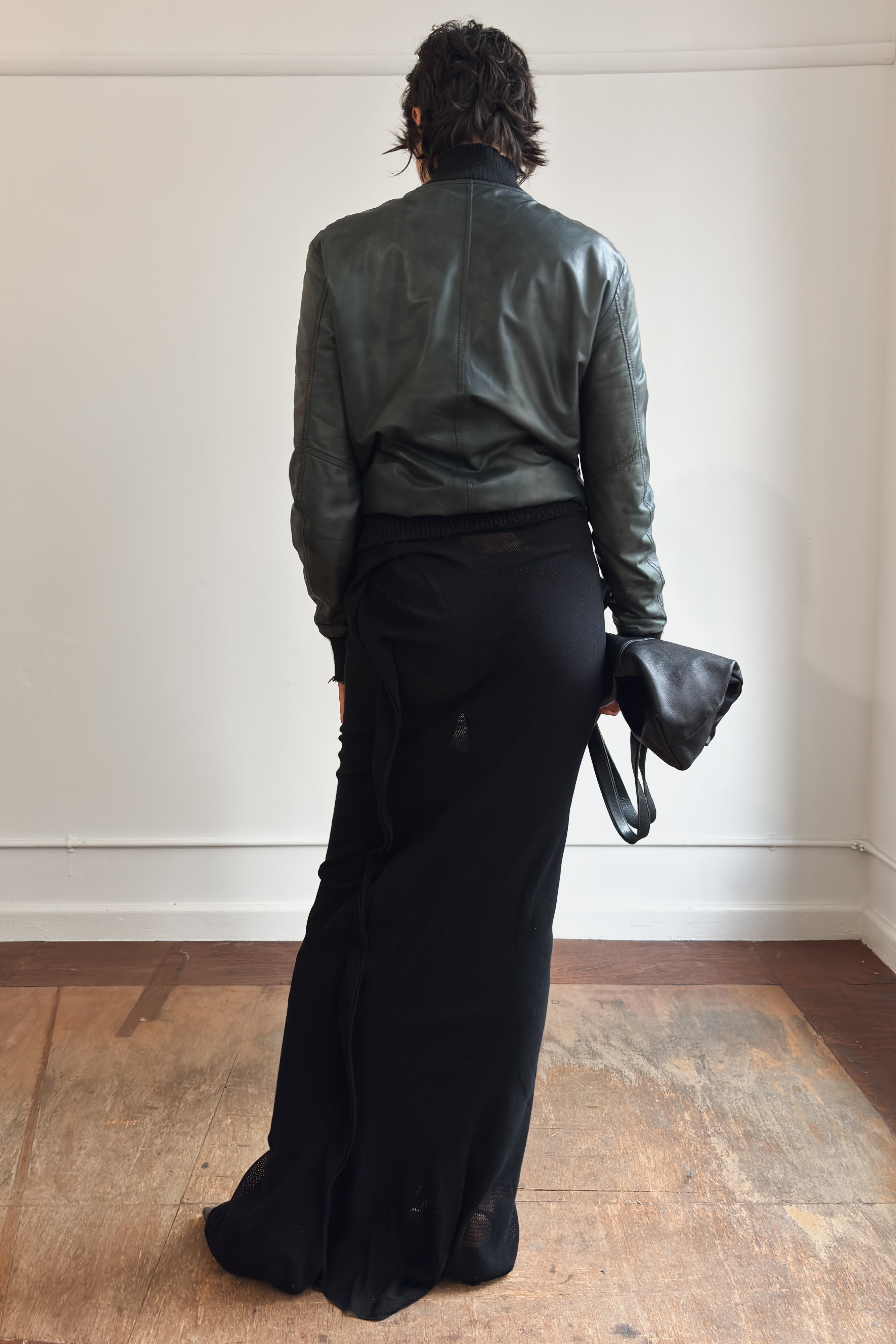 GIORGIO BRATO LEATHER BOMBER JACKET