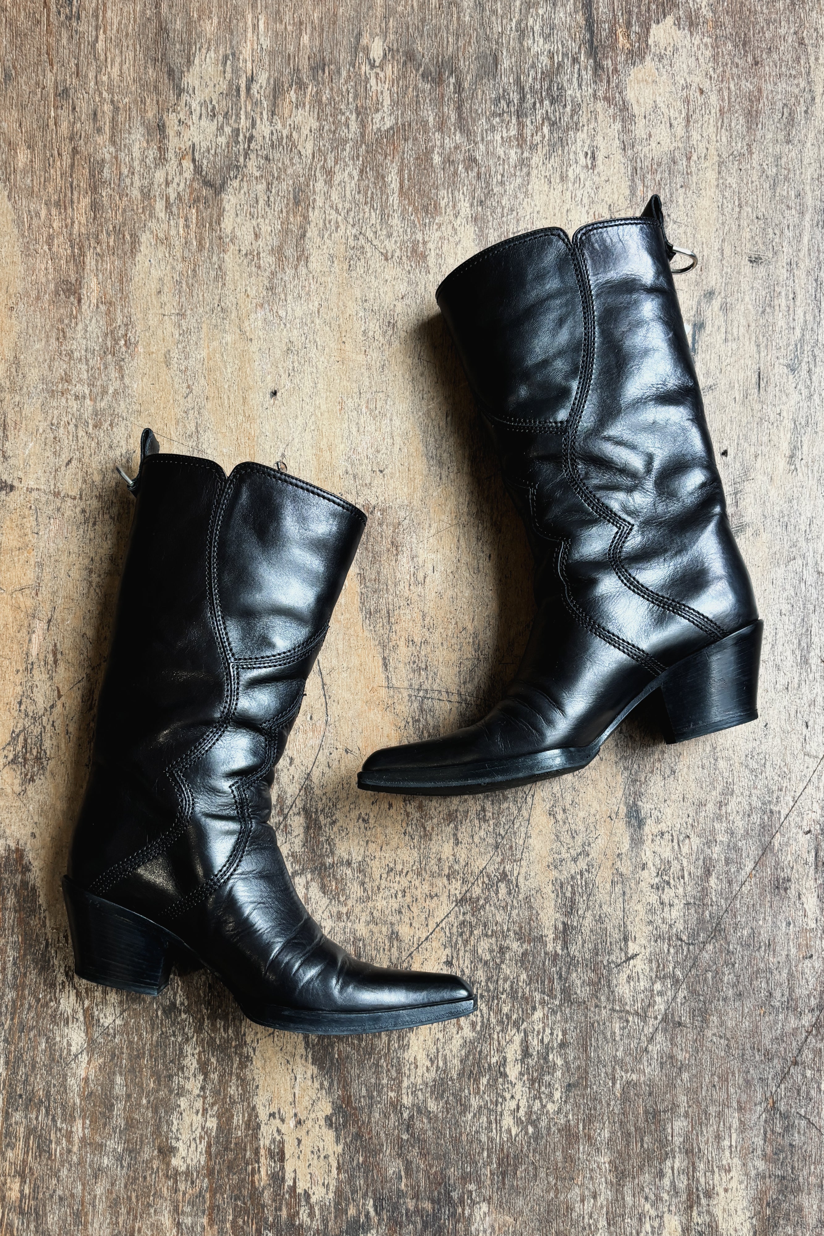 SERGIO ROSSI WESTERN BOOTS