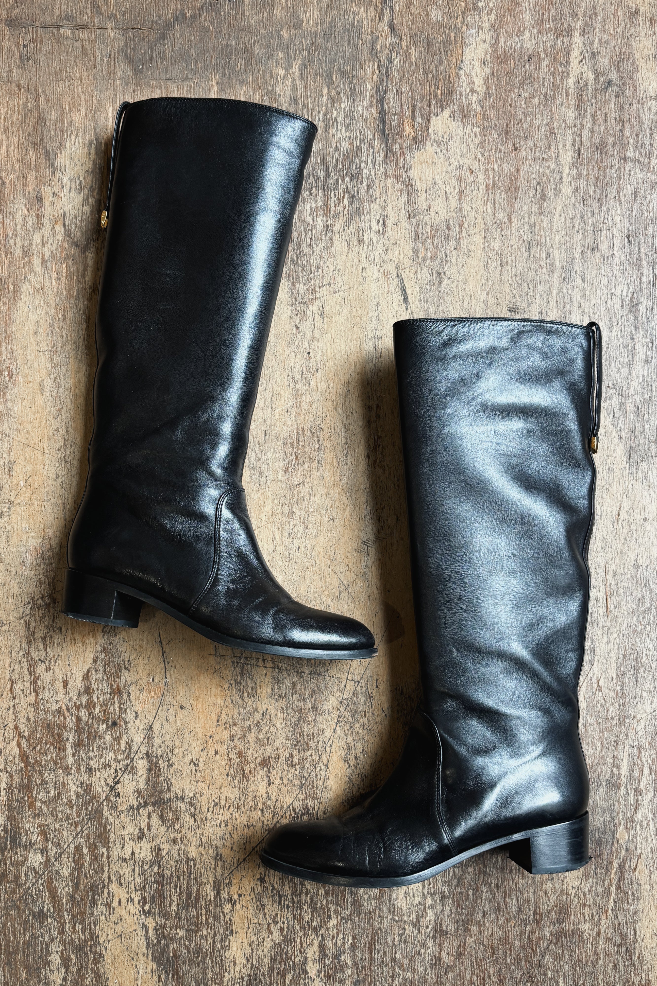 SERGIO ROSSI KNEE HIGH BOOTS