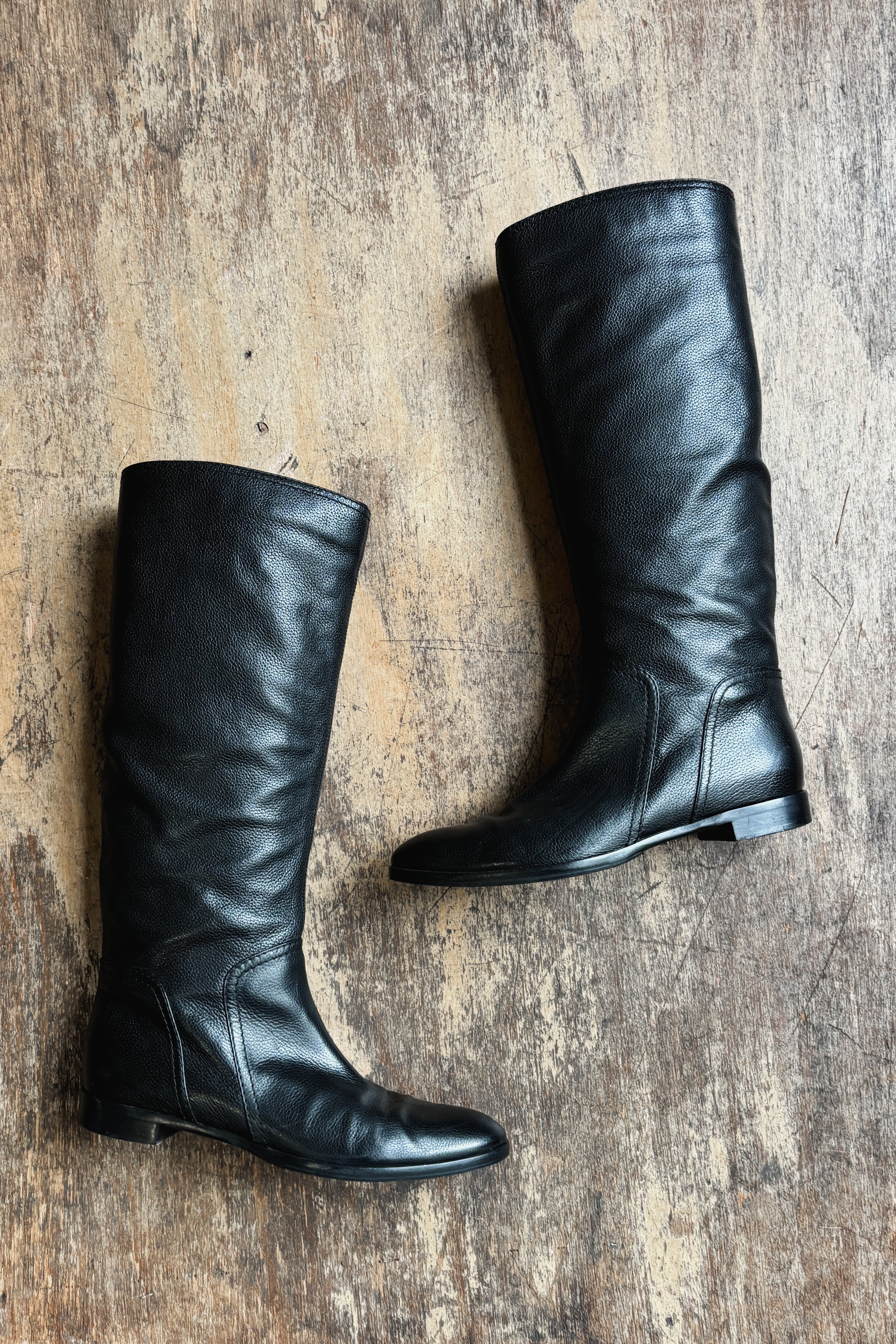 SERGIO ROSSI KNEE HIGH BOOTS