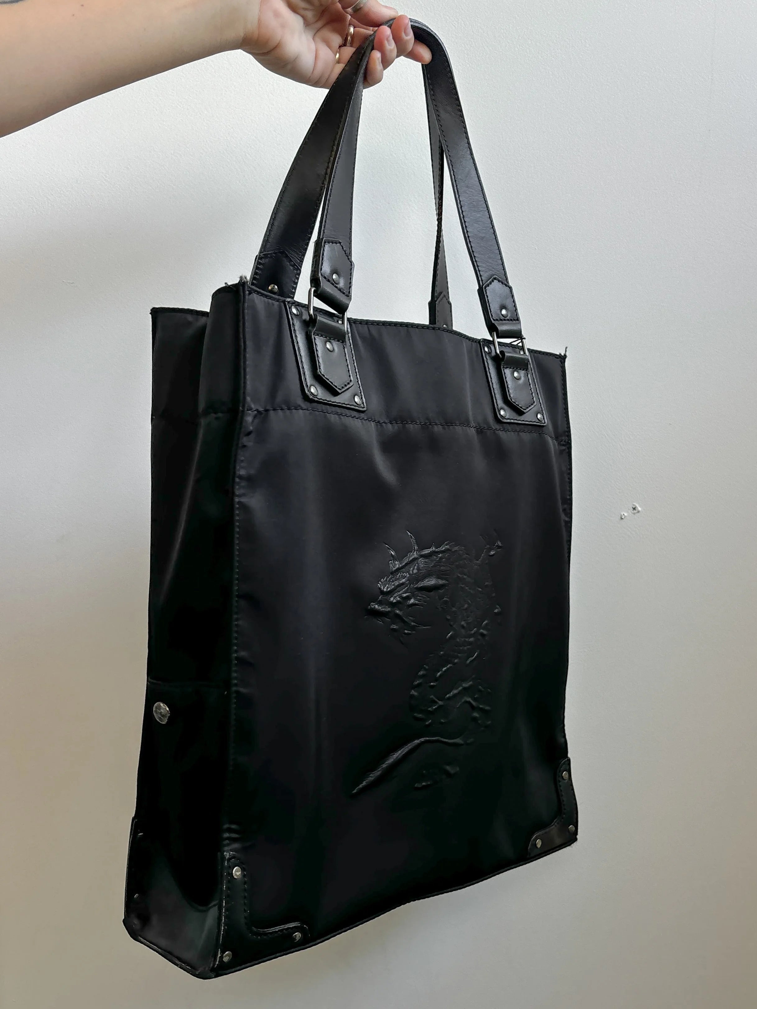 JEAN PAUL GAULTIER DRAGON TOTE BAG