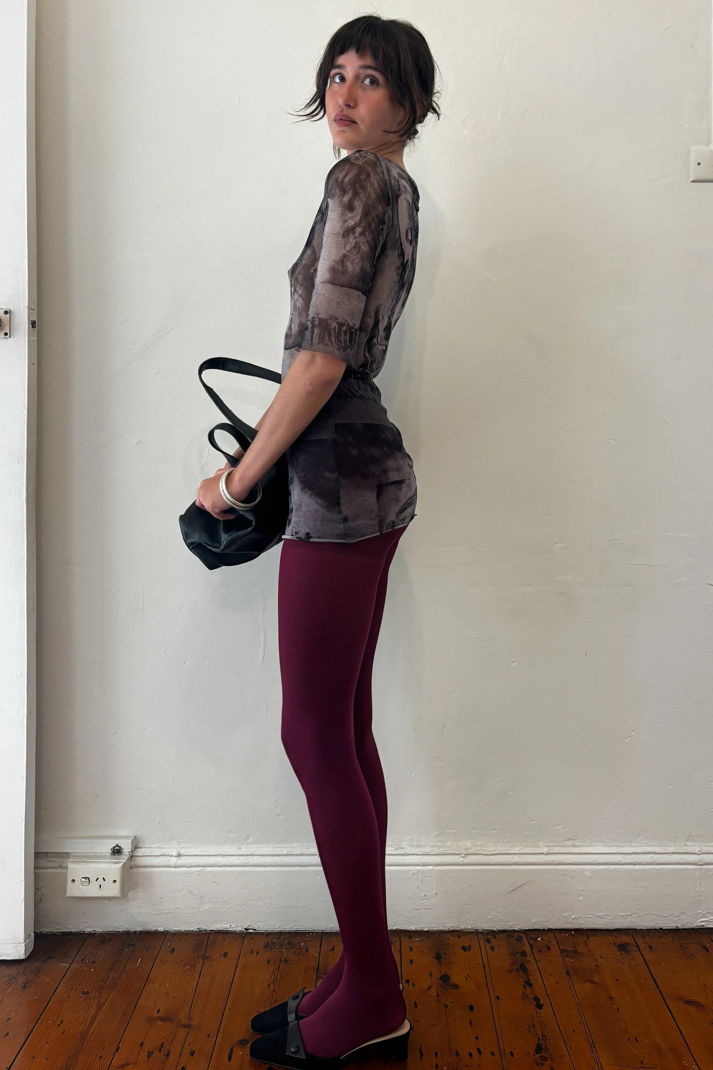 90'S JEAN PAUL GAULTIER SHEER MESH TOP