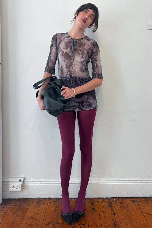 90'S JEAN PAUL GAULTIER SHEER MESH TOP