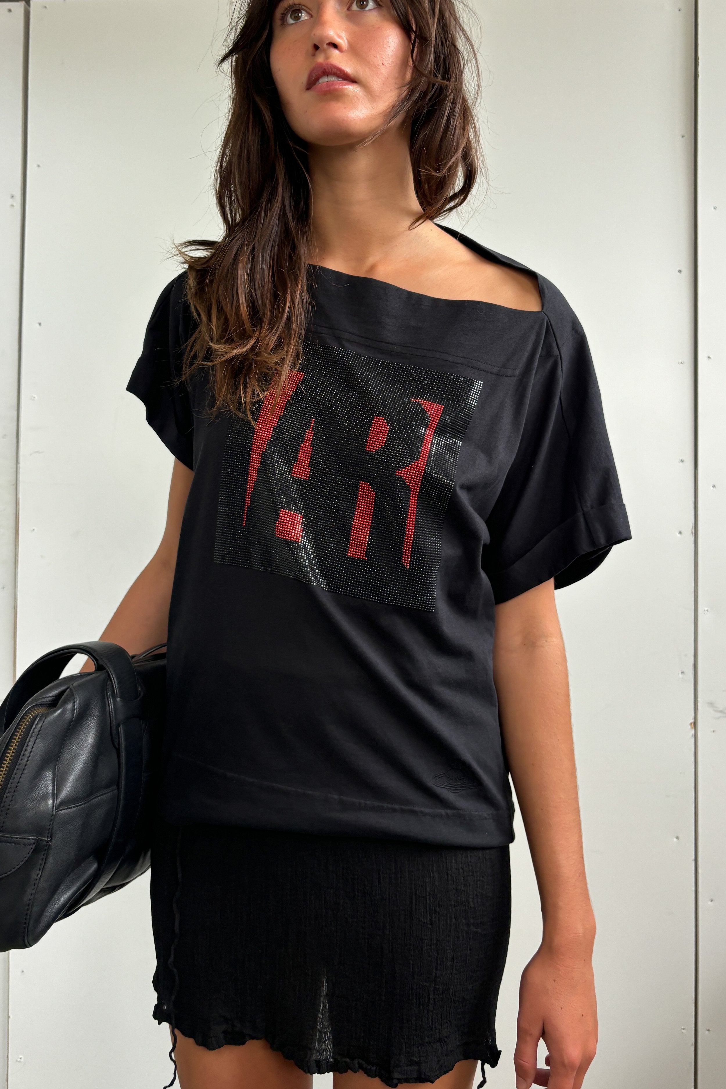 VIVIENNE WESTWOOD ACTIVE RESISTANCE STUDDED TEE