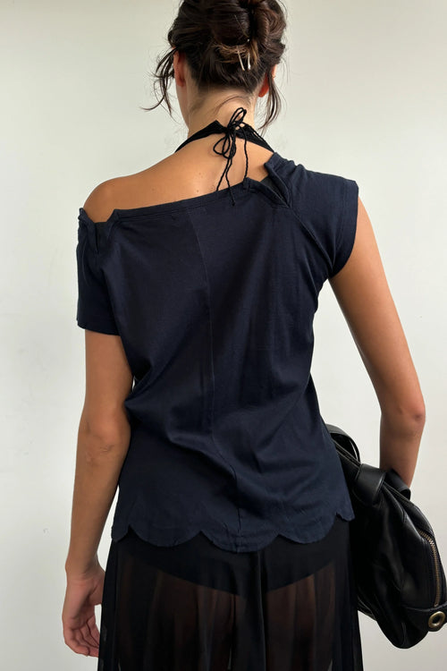 2004 COMME DES GARCONS OFF SHOULDER TOP