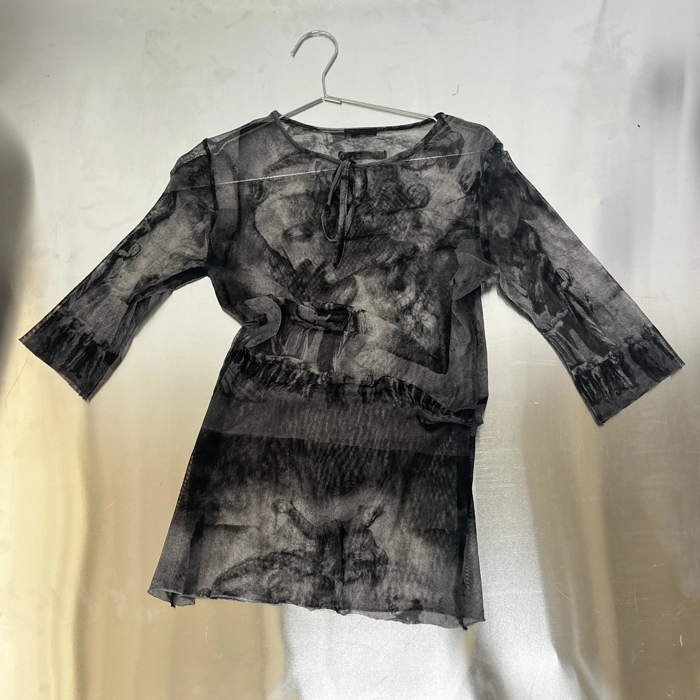 90'S JEAN PAUL GAULTIER SHEER MESH TOP