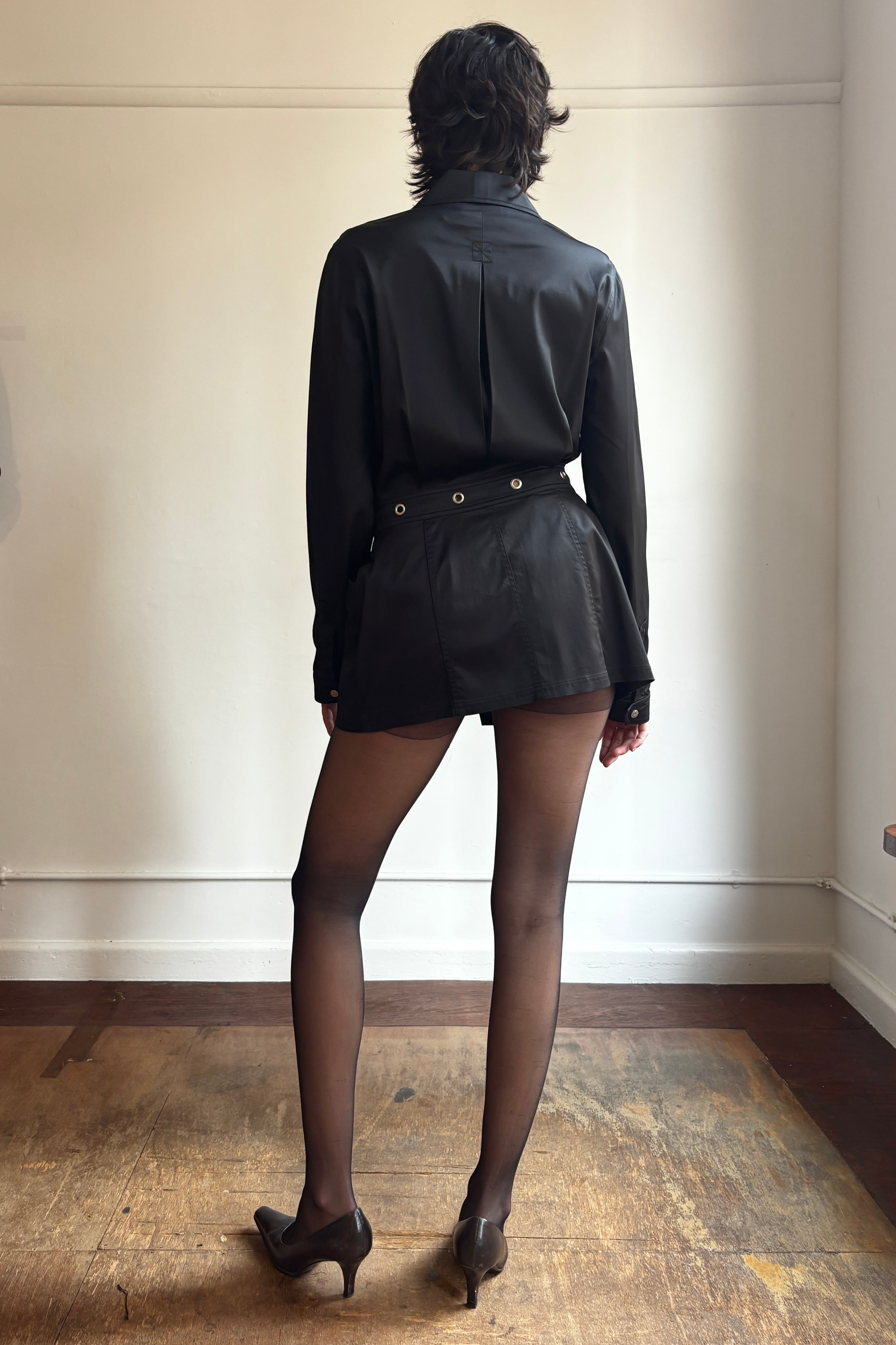 RARE VINTAGE MUGLER EYELET TAILORED JACKET